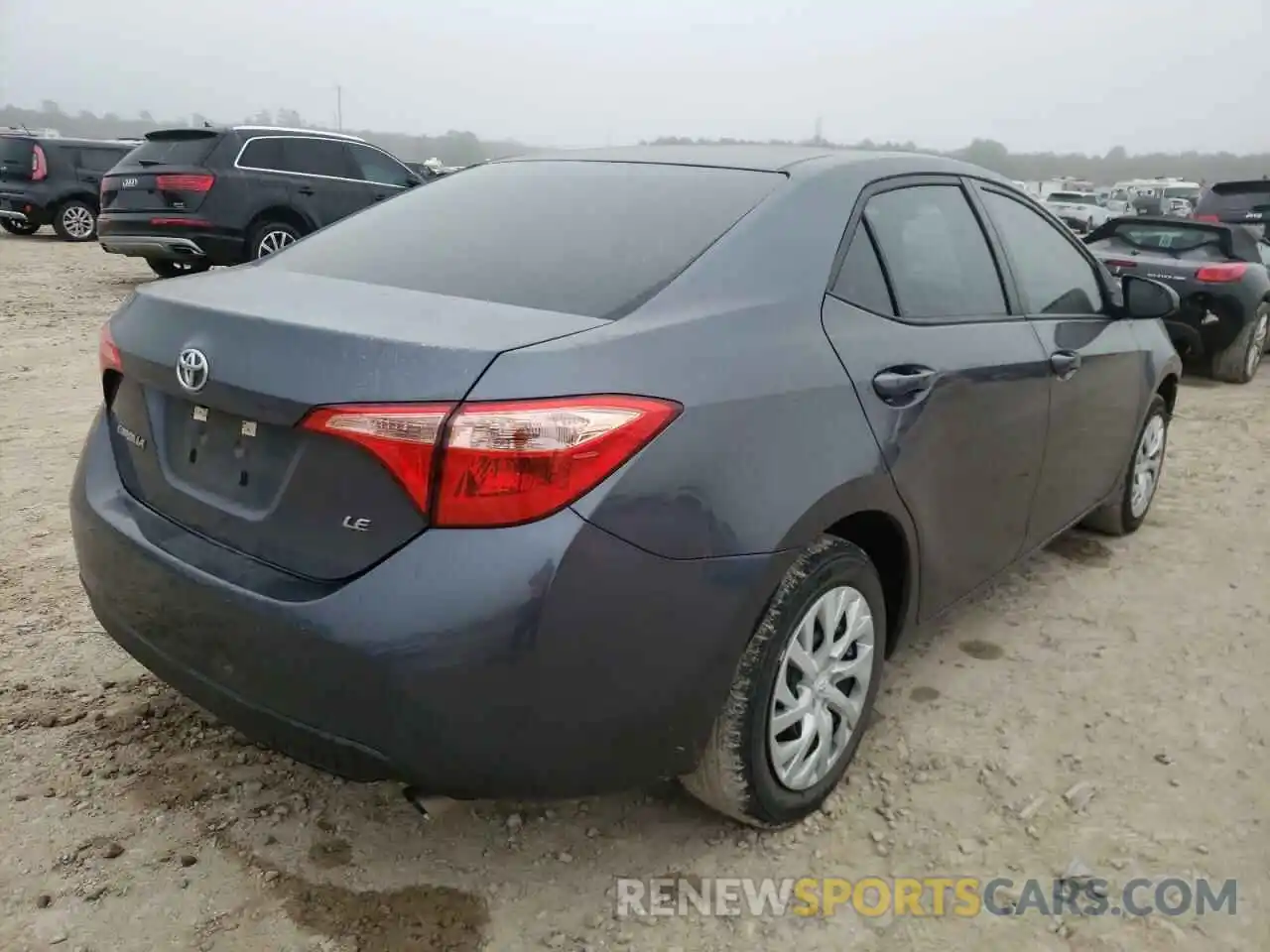 4 Photograph of a damaged car 5YFBURHE9KP946124 TOYOTA COROLLA 2019