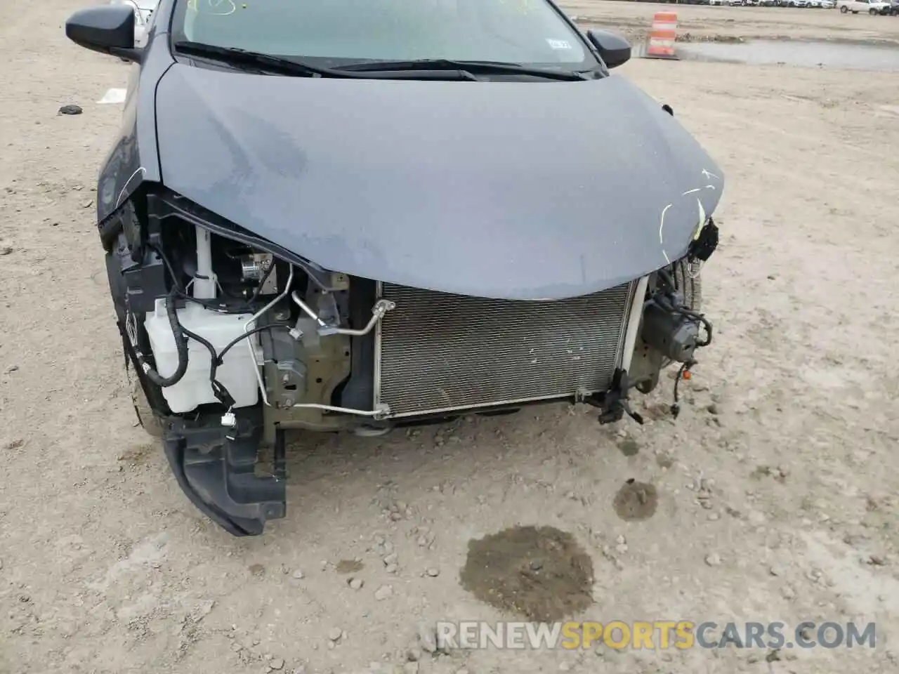 9 Photograph of a damaged car 5YFBURHE9KP946124 TOYOTA COROLLA 2019