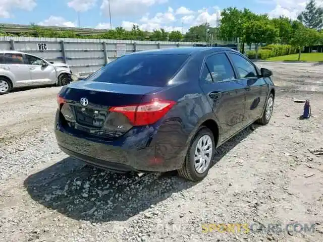 4 Photograph of a damaged car 5YFBURHE9KP947256 TOYOTA COROLLA 2019