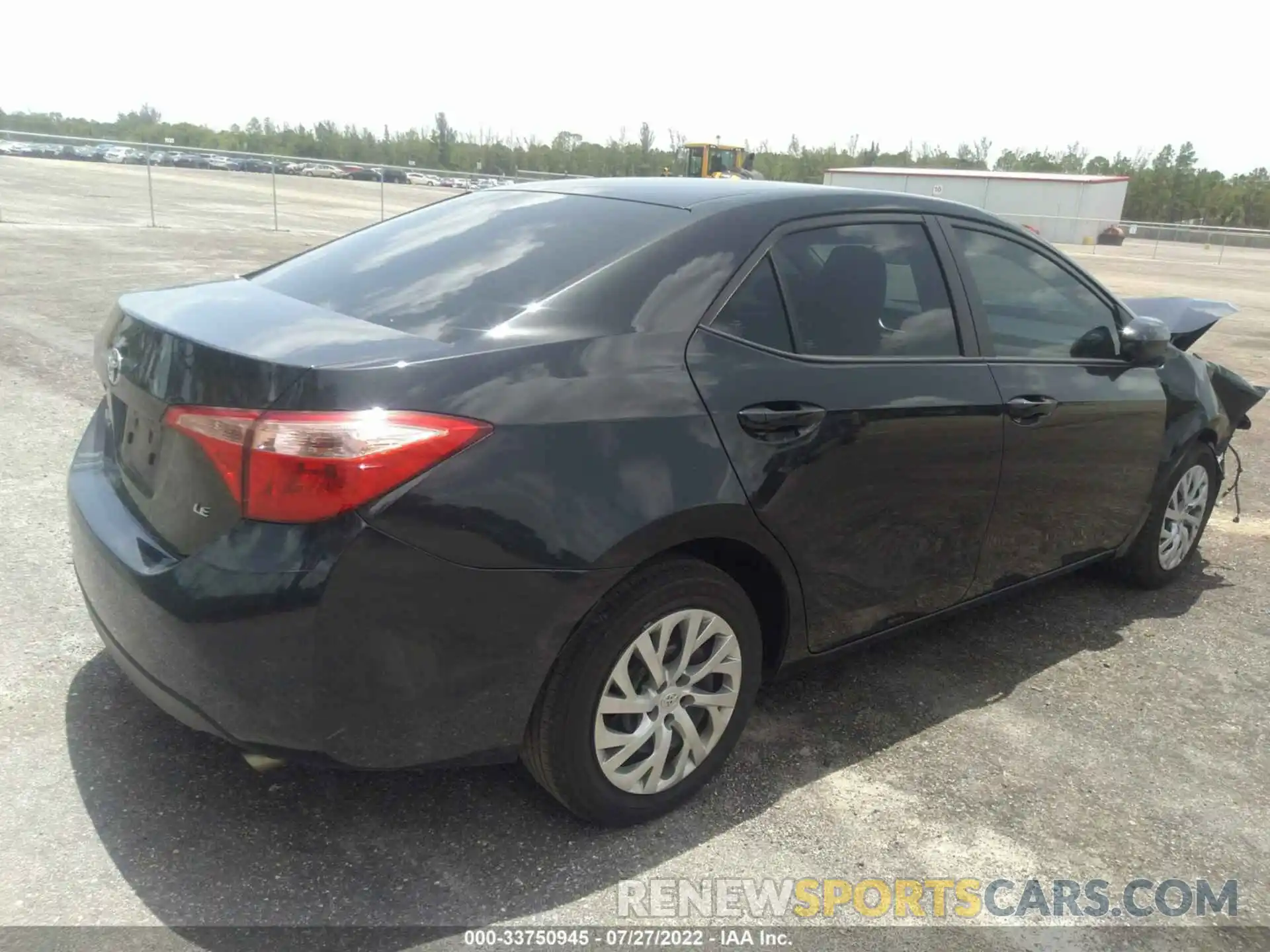 4 Photograph of a damaged car 5YFBURHE9KP947936 TOYOTA COROLLA 2019