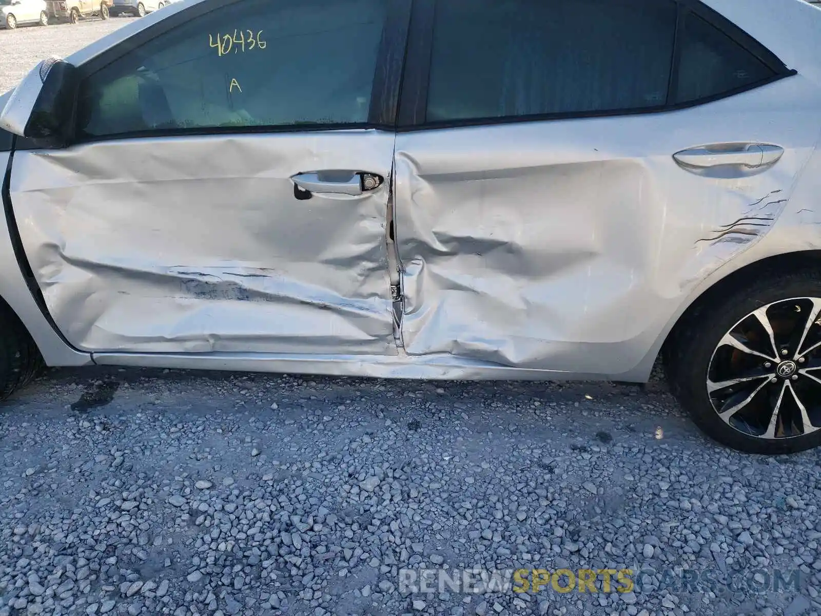 9 Photograph of a damaged car 5YFBURHE9KP948438 TOYOTA COROLLA 2019