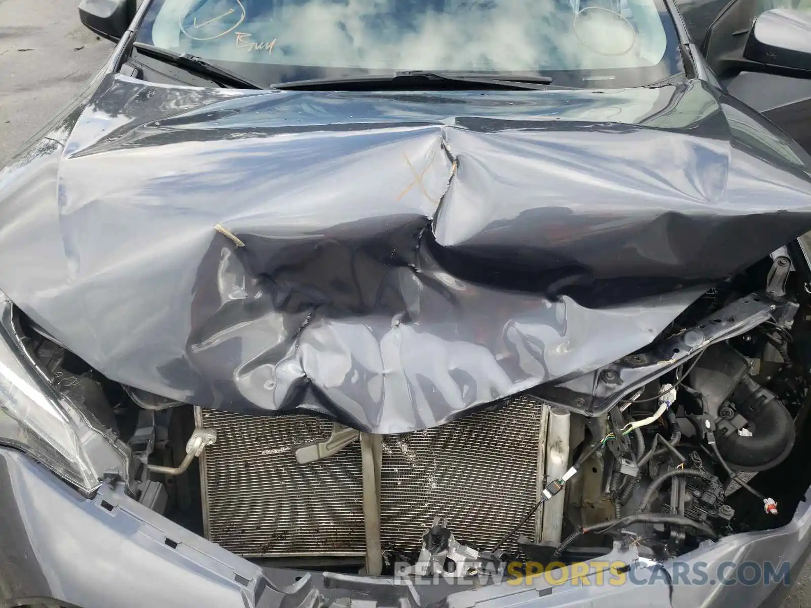 7 Photograph of a damaged car 5YFBURHE9KP948522 TOYOTA COROLLA 2019