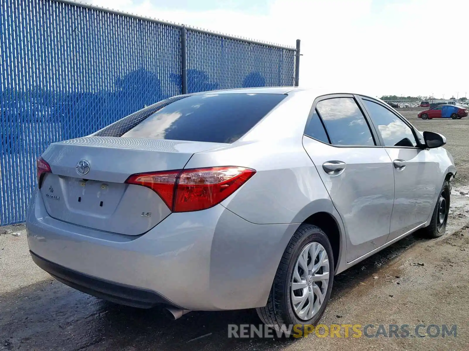 4 Photograph of a damaged car 5YFBURHE9KP948553 TOYOTA COROLLA 2019