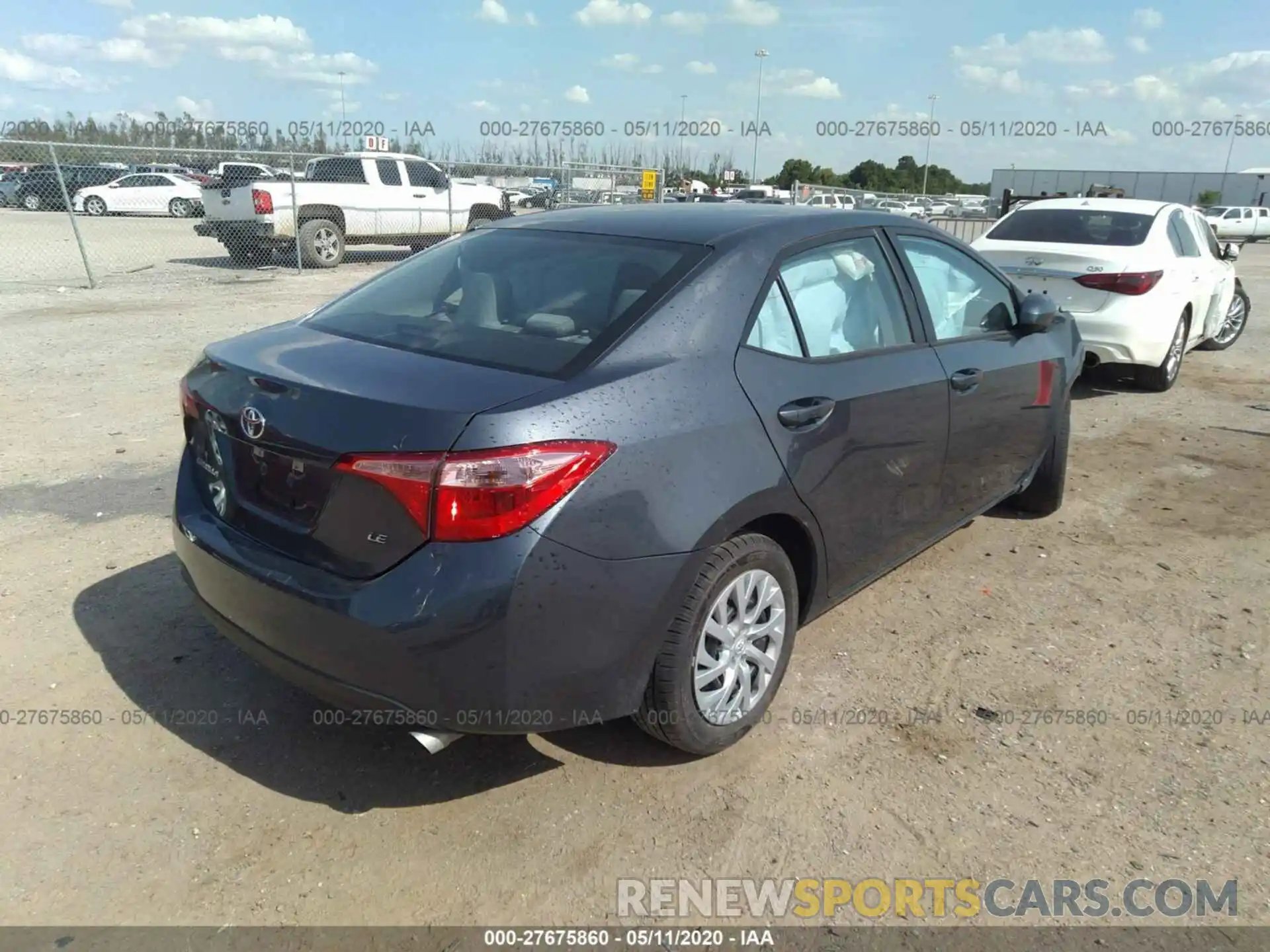 4 Photograph of a damaged car 5YFBURHE9KP948780 TOYOTA COROLLA 2019