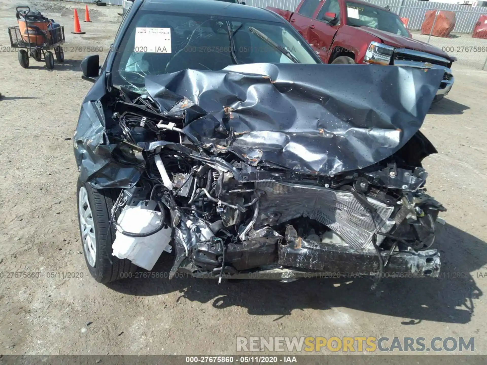 6 Photograph of a damaged car 5YFBURHE9KP948780 TOYOTA COROLLA 2019