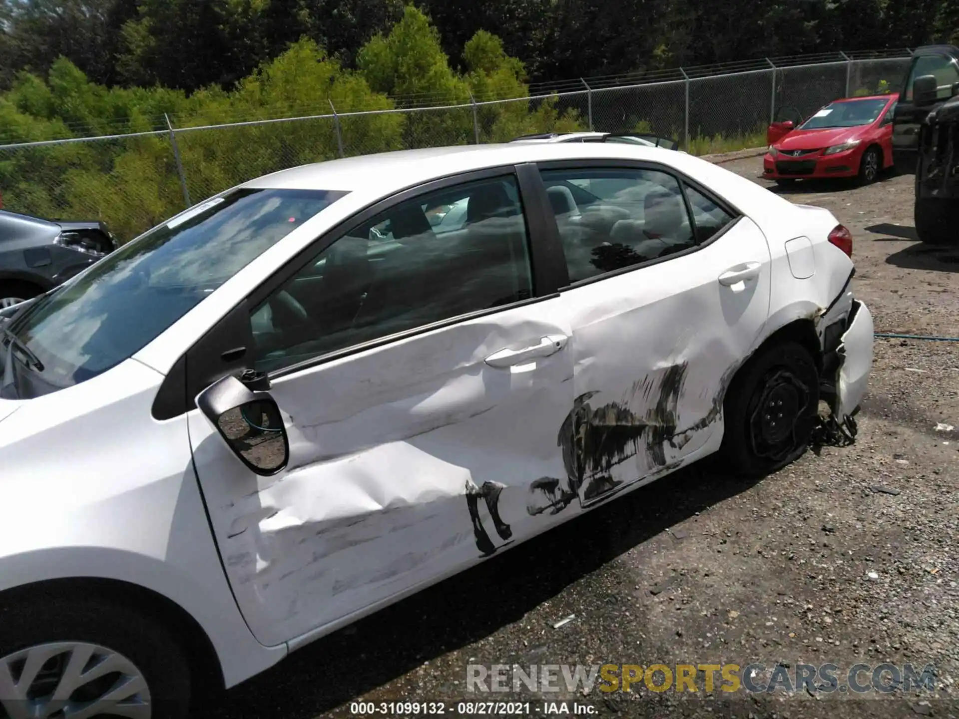 6 Photograph of a damaged car 5YFBURHE9KP949279 TOYOTA COROLLA 2019