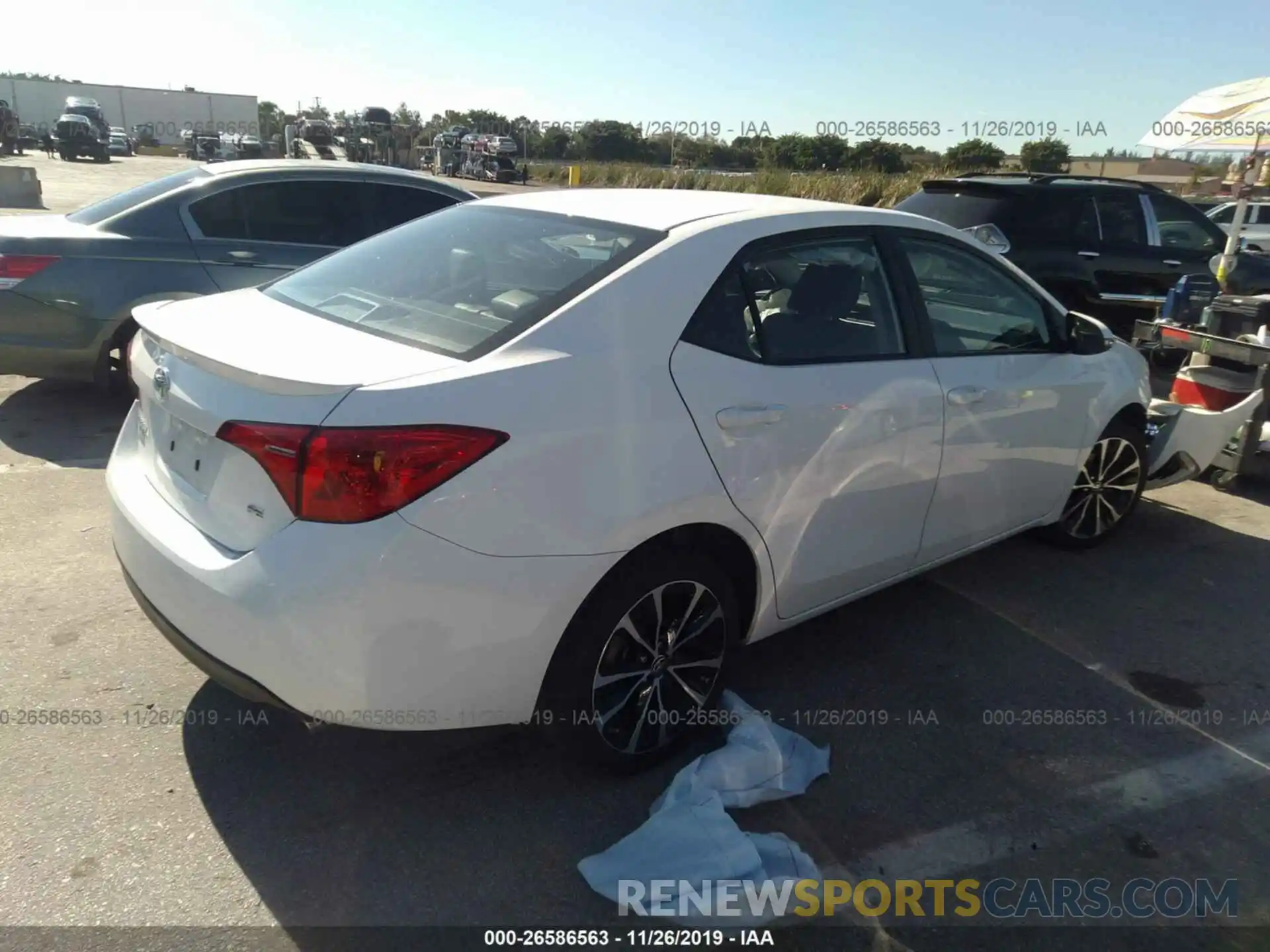 4 Photograph of a damaged car 5YFBURHE9KP949699 TOYOTA COROLLA 2019