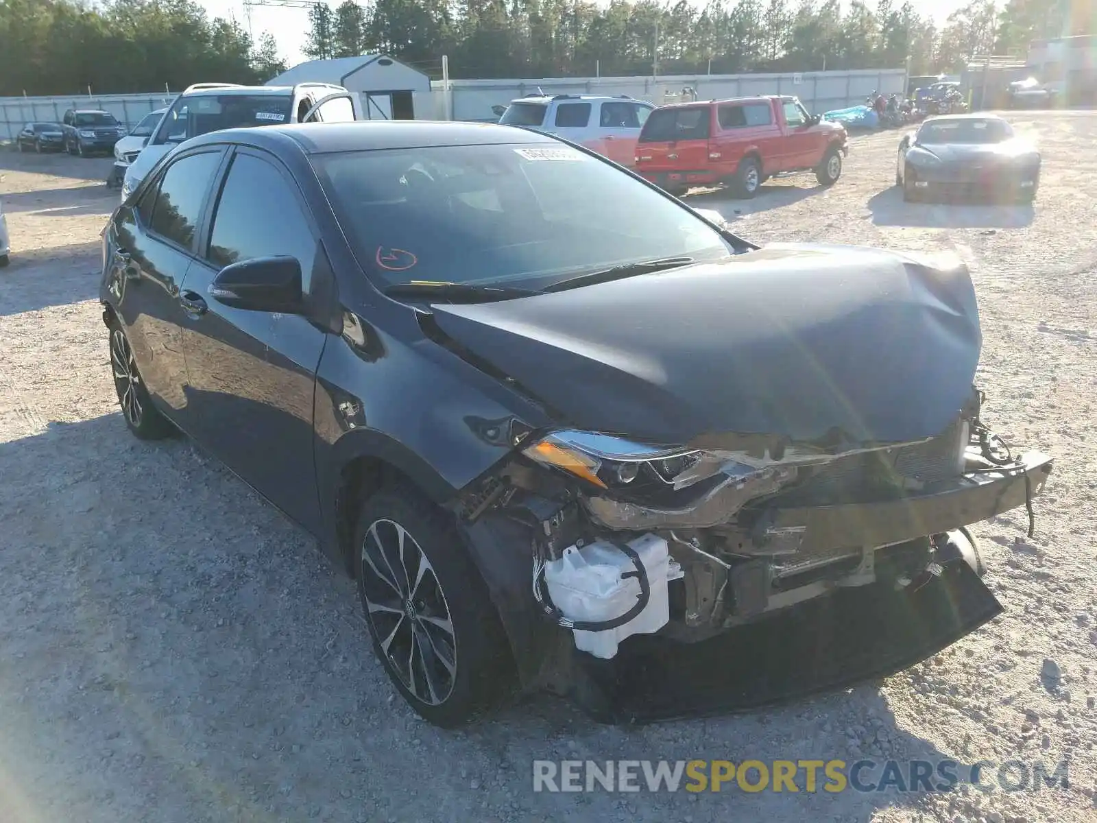 1 Photograph of a damaged car 5YFBURHEXKP856559 TOYOTA COROLLA 2019