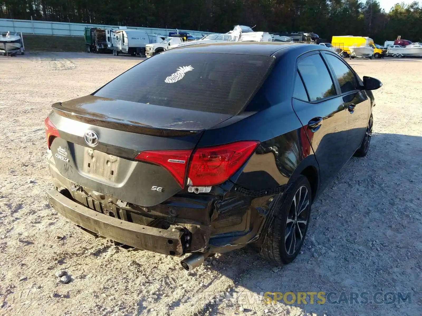 4 Photograph of a damaged car 5YFBURHEXKP856559 TOYOTA COROLLA 2019