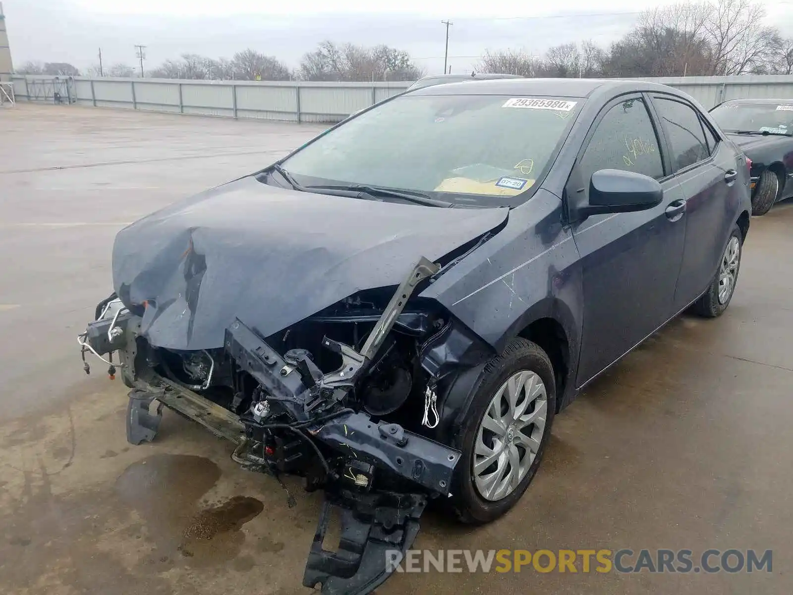 2 Photograph of a damaged car 5YFBURHEXKP857243 TOYOTA COROLLA 2019