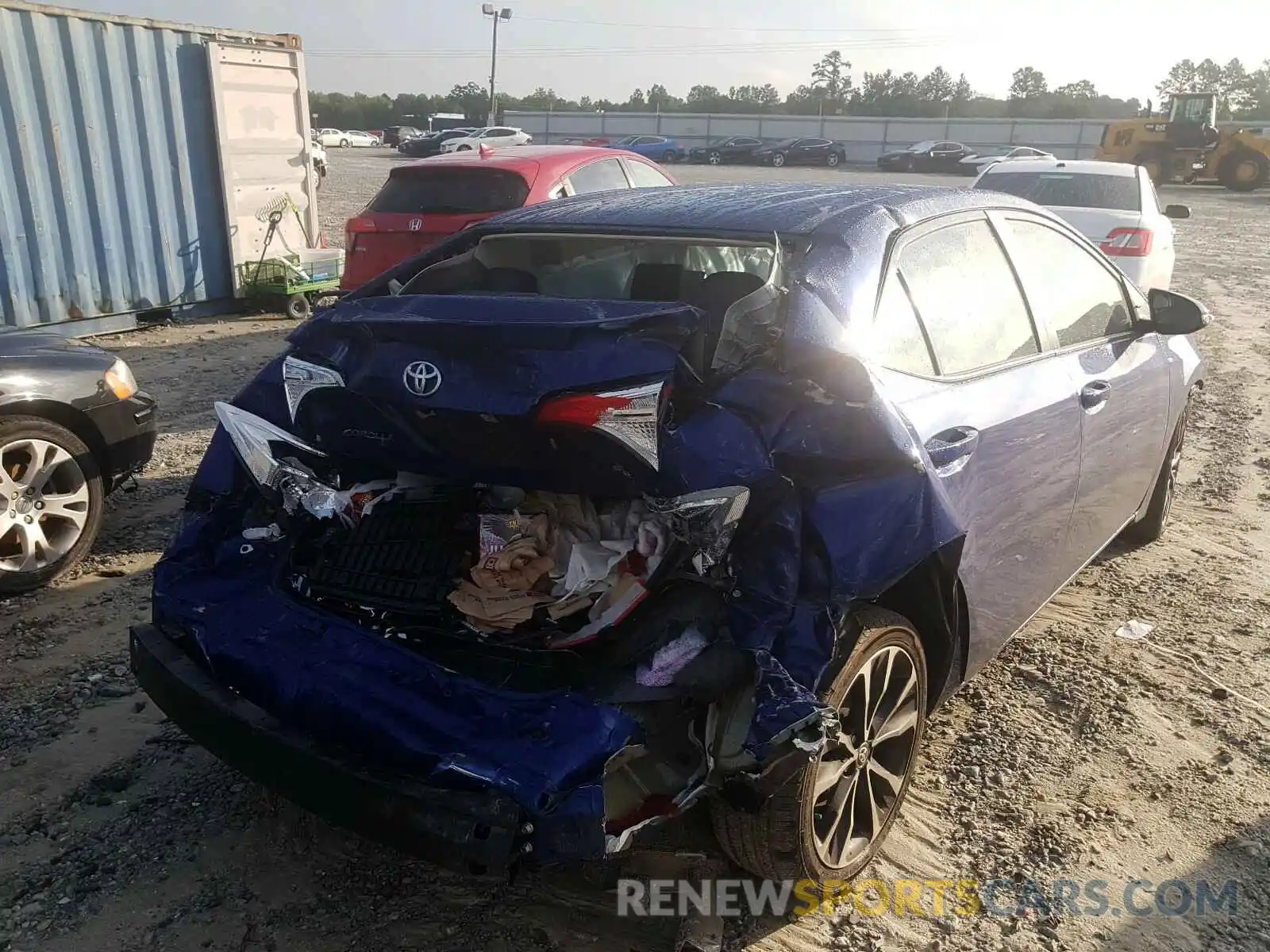 4 Photograph of a damaged car 5YFBURHEXKP857839 TOYOTA COROLLA 2019