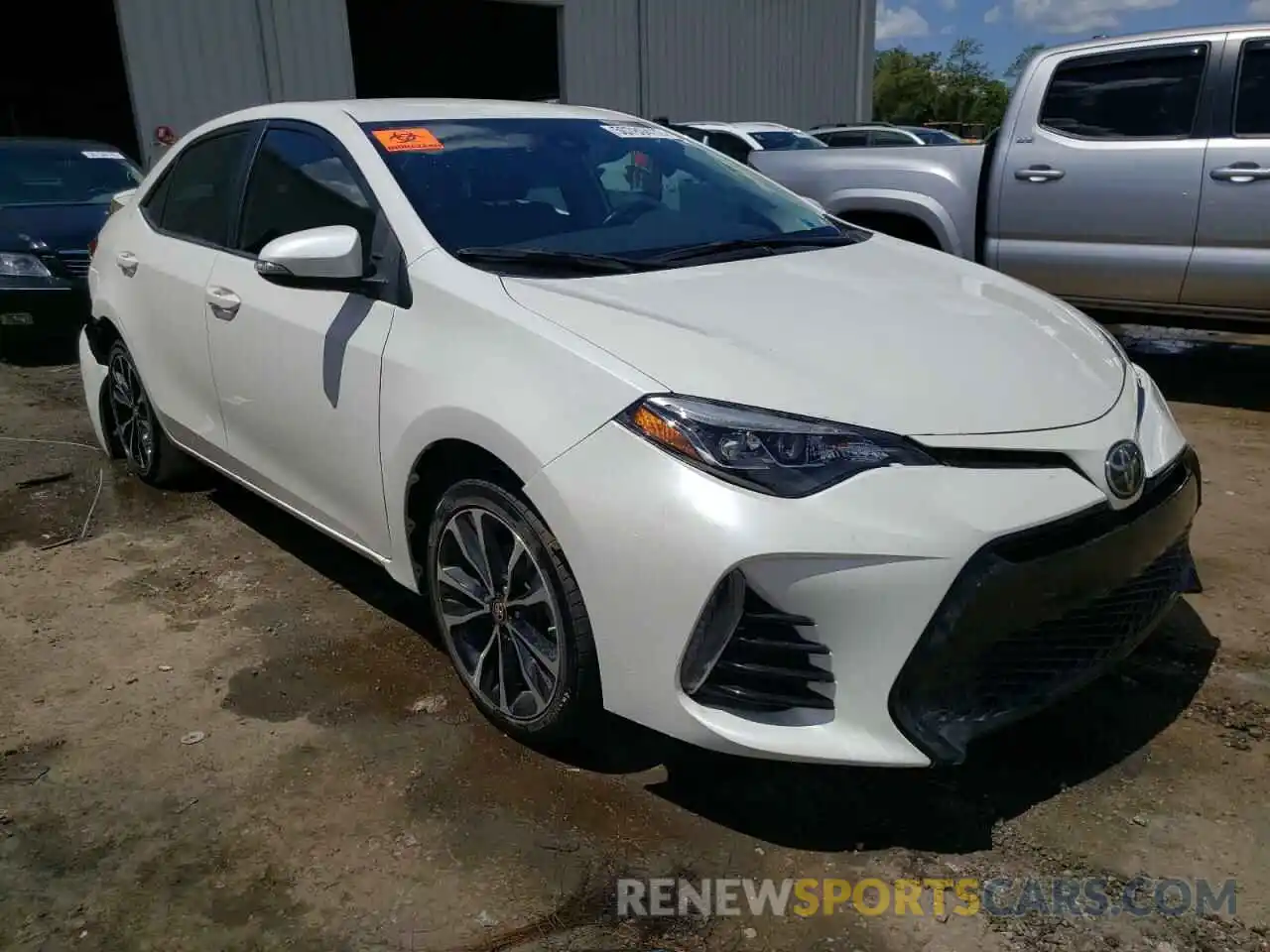 1 Photograph of a damaged car 5YFBURHEXKP857856 TOYOTA COROLLA 2019