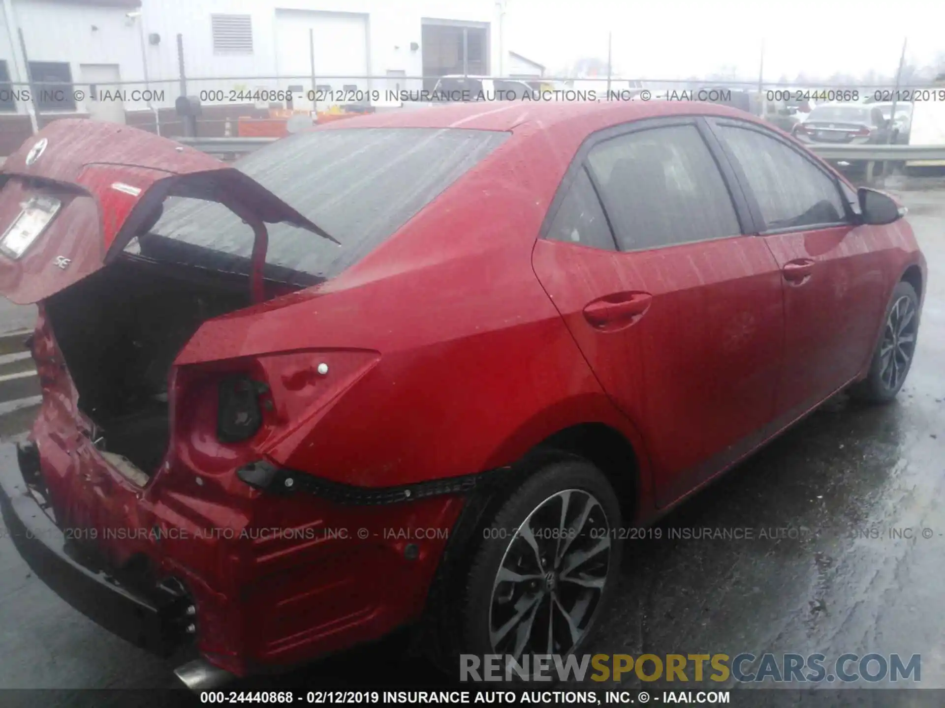 6 Photograph of a damaged car 5YFBURHEXKP858229 TOYOTA COROLLA 2019