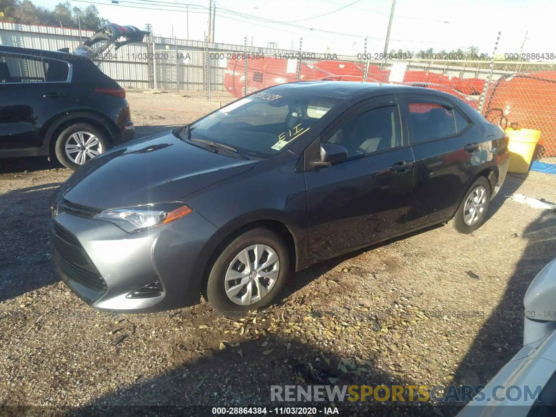 2 Photograph of a damaged car 5YFBURHEXKP858618 TOYOTA COROLLA 2019