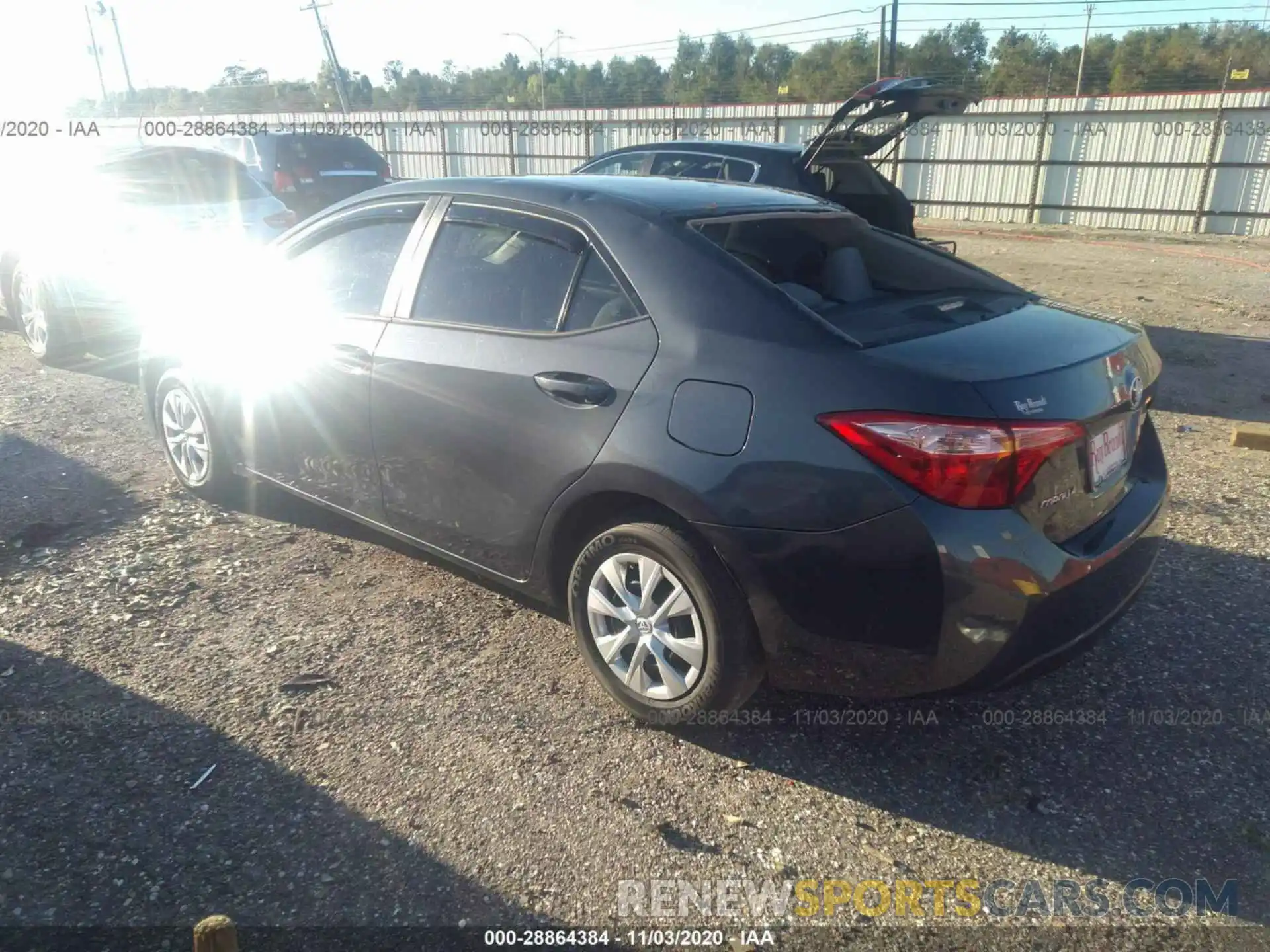 3 Photograph of a damaged car 5YFBURHEXKP858618 TOYOTA COROLLA 2019