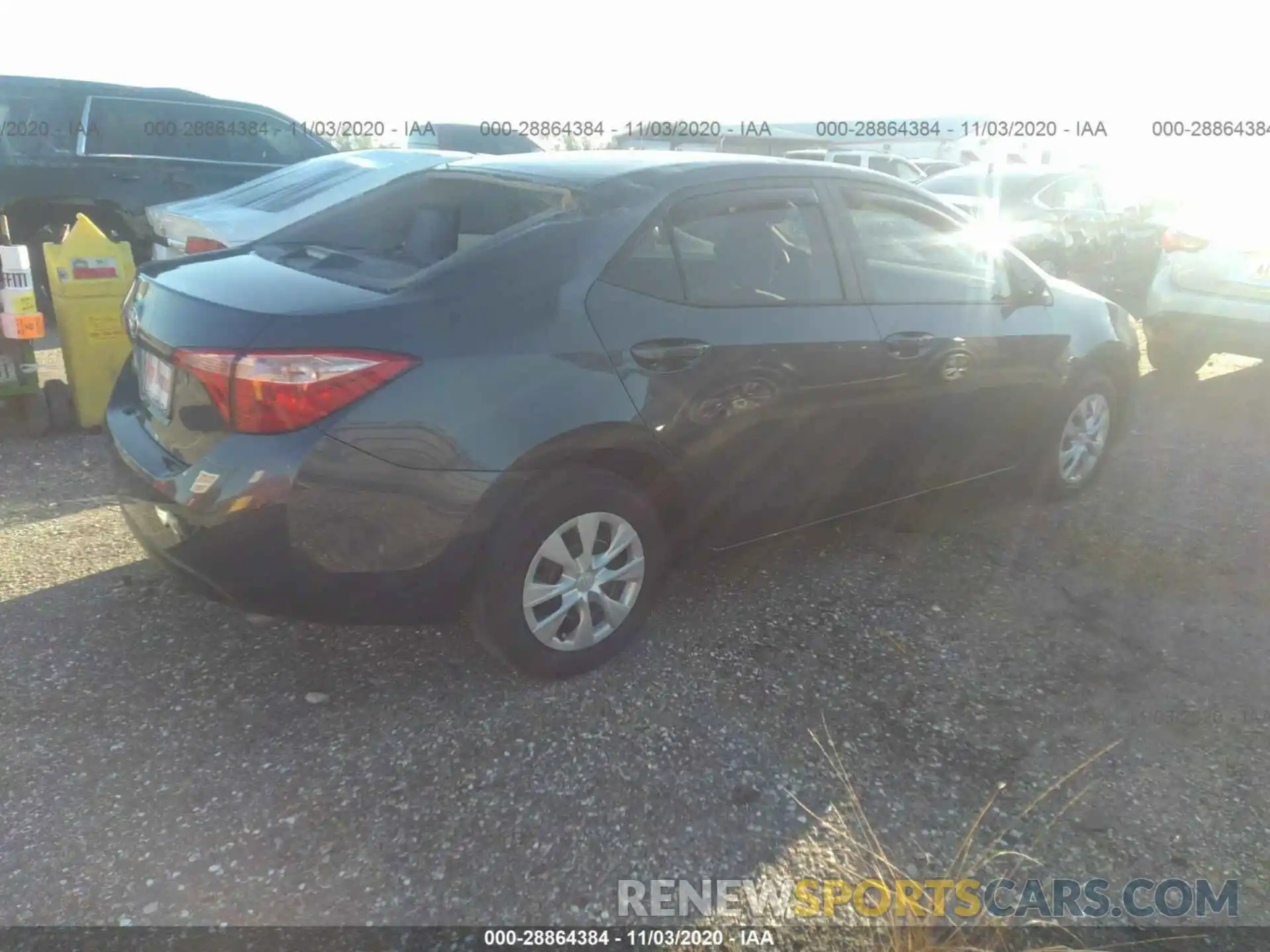 4 Photograph of a damaged car 5YFBURHEXKP858618 TOYOTA COROLLA 2019