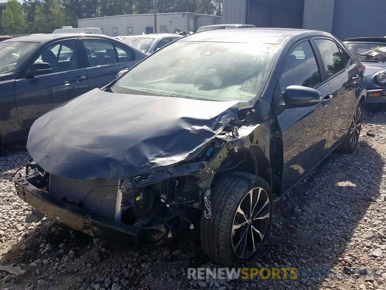 2 Photograph of a damaged car 5YFBURHEXKP859199 TOYOTA COROLLA 2019