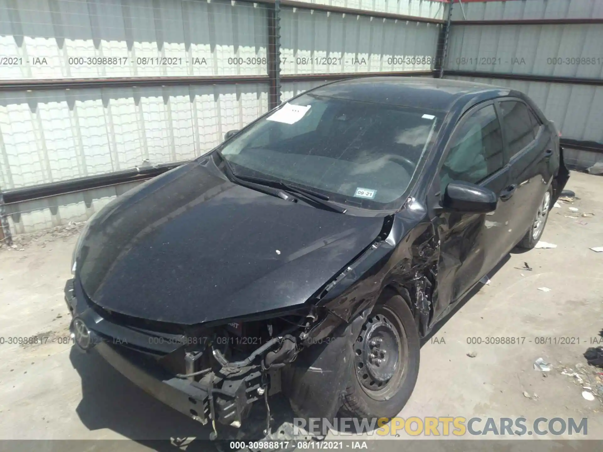 6 Photograph of a damaged car 5YFBURHEXKP859395 TOYOTA COROLLA 2019