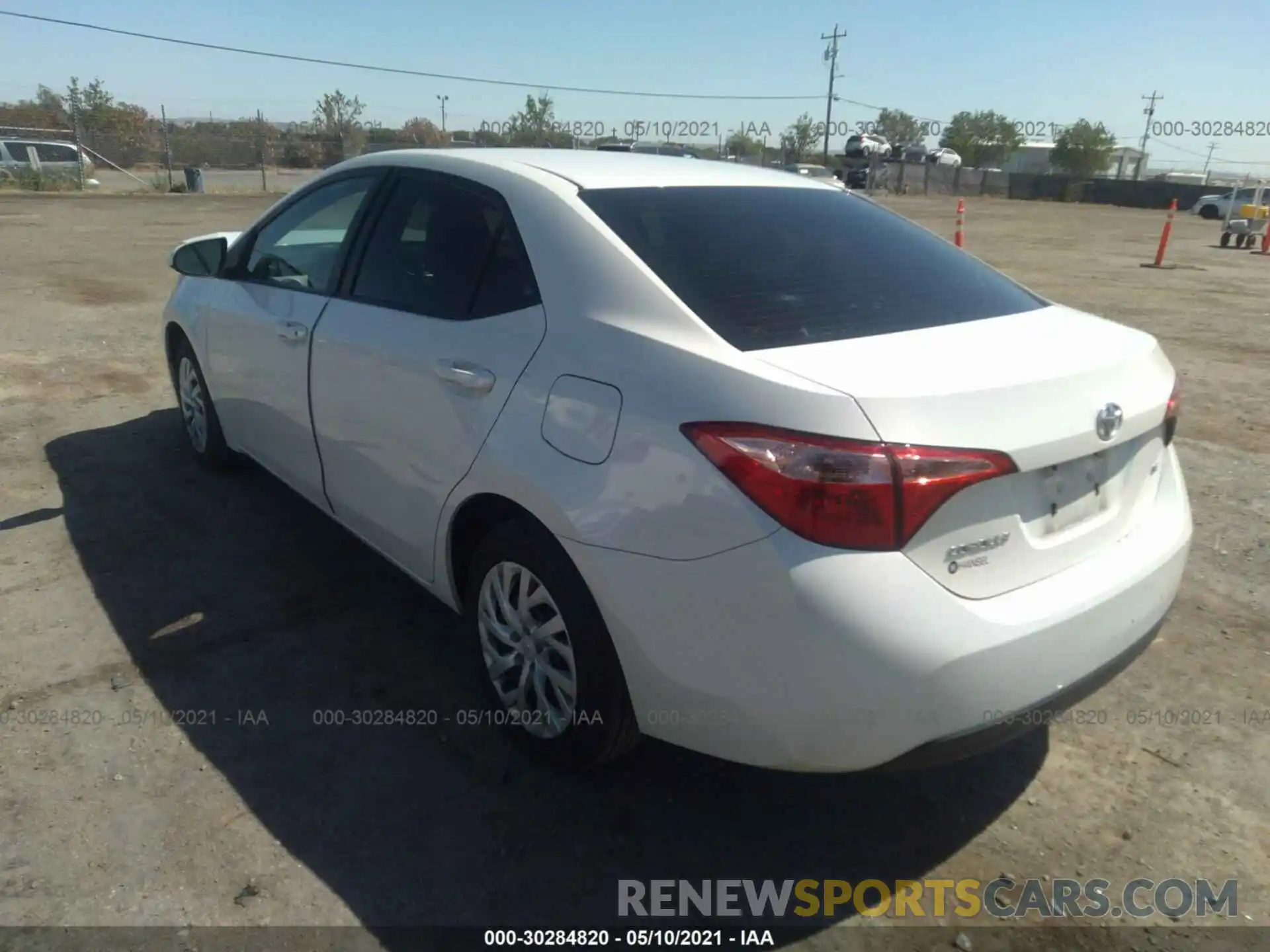 3 Photograph of a damaged car 5YFBURHEXKP859655 TOYOTA COROLLA 2019