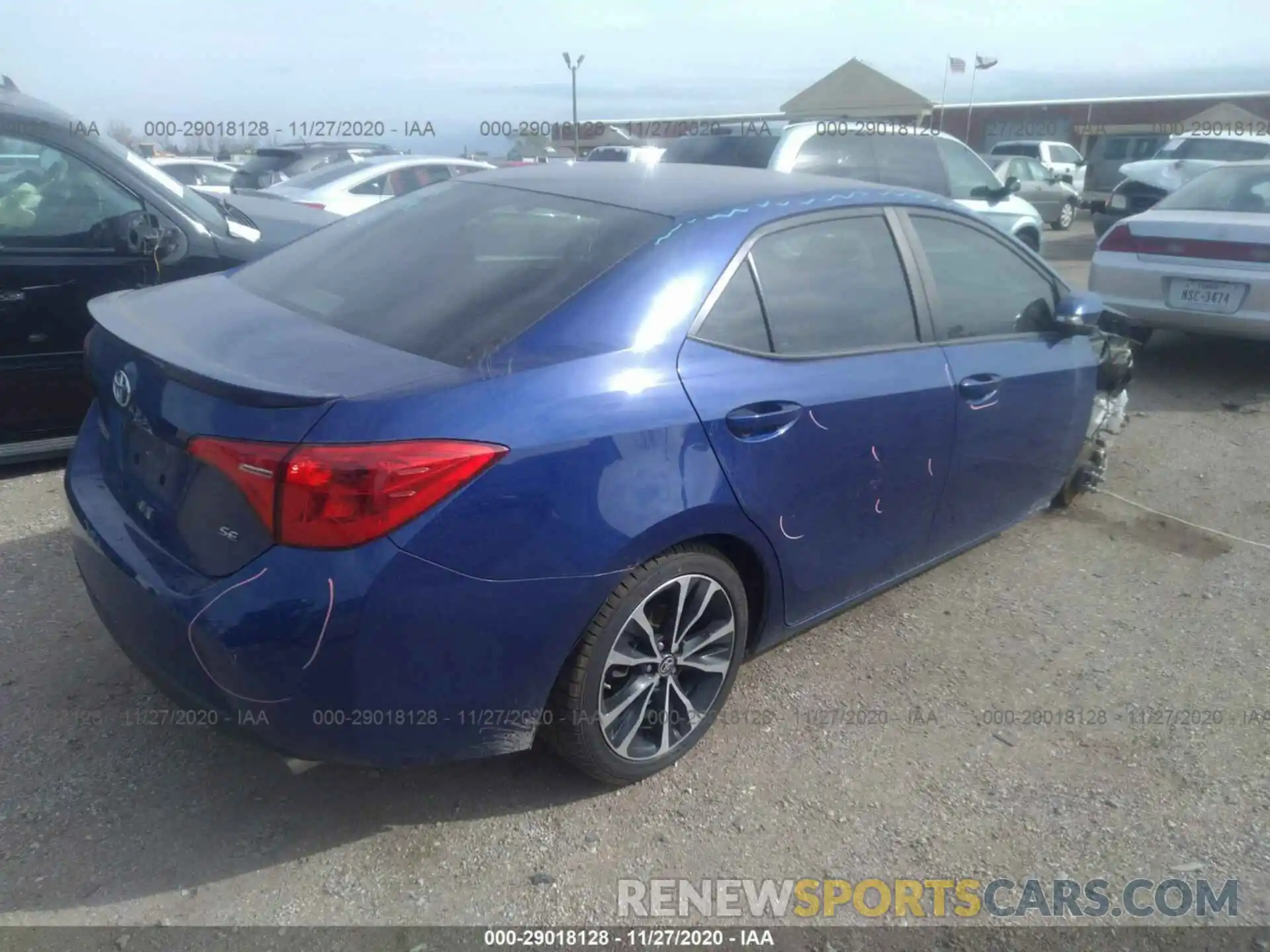 4 Photograph of a damaged car 5YFBURHEXKP859798 TOYOTA COROLLA 2019