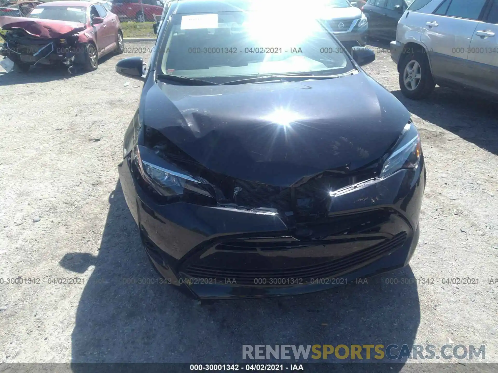 6 Photograph of a damaged car 5YFBURHEXKP860465 TOYOTA COROLLA 2019