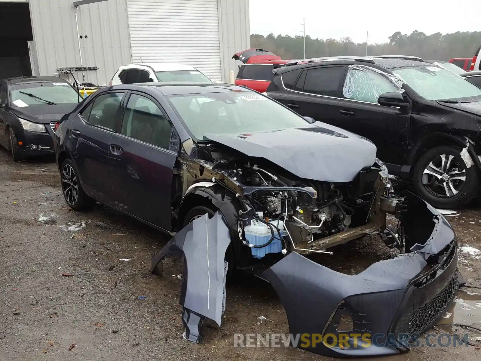 1 Photograph of a damaged car 5YFBURHEXKP861163 TOYOTA COROLLA 2019