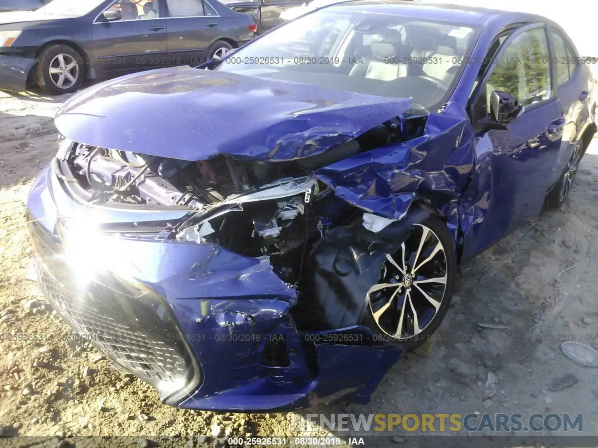 6 Photograph of a damaged car 5YFBURHEXKP861339 TOYOTA COROLLA 2019