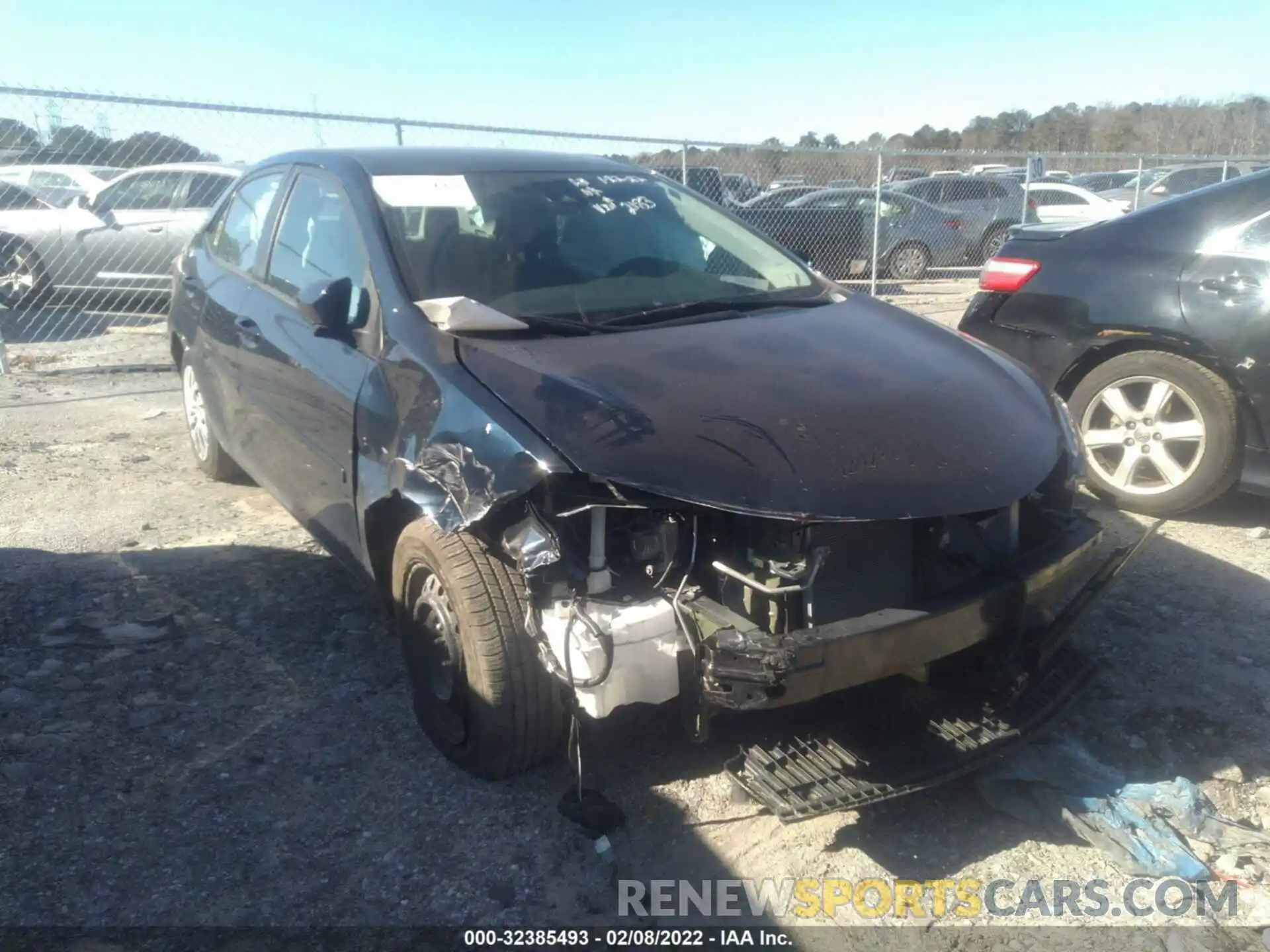 1 Photograph of a damaged car 5YFBURHEXKP862183 TOYOTA COROLLA 2019