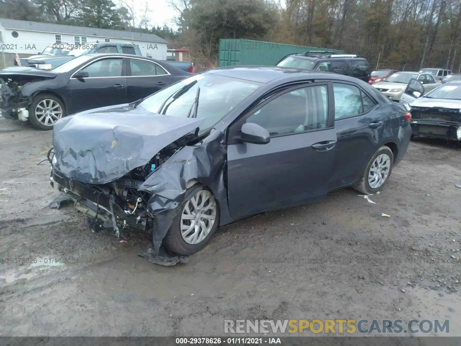 2 Photograph of a damaged car 5YFBURHEXKP862703 TOYOTA COROLLA 2019