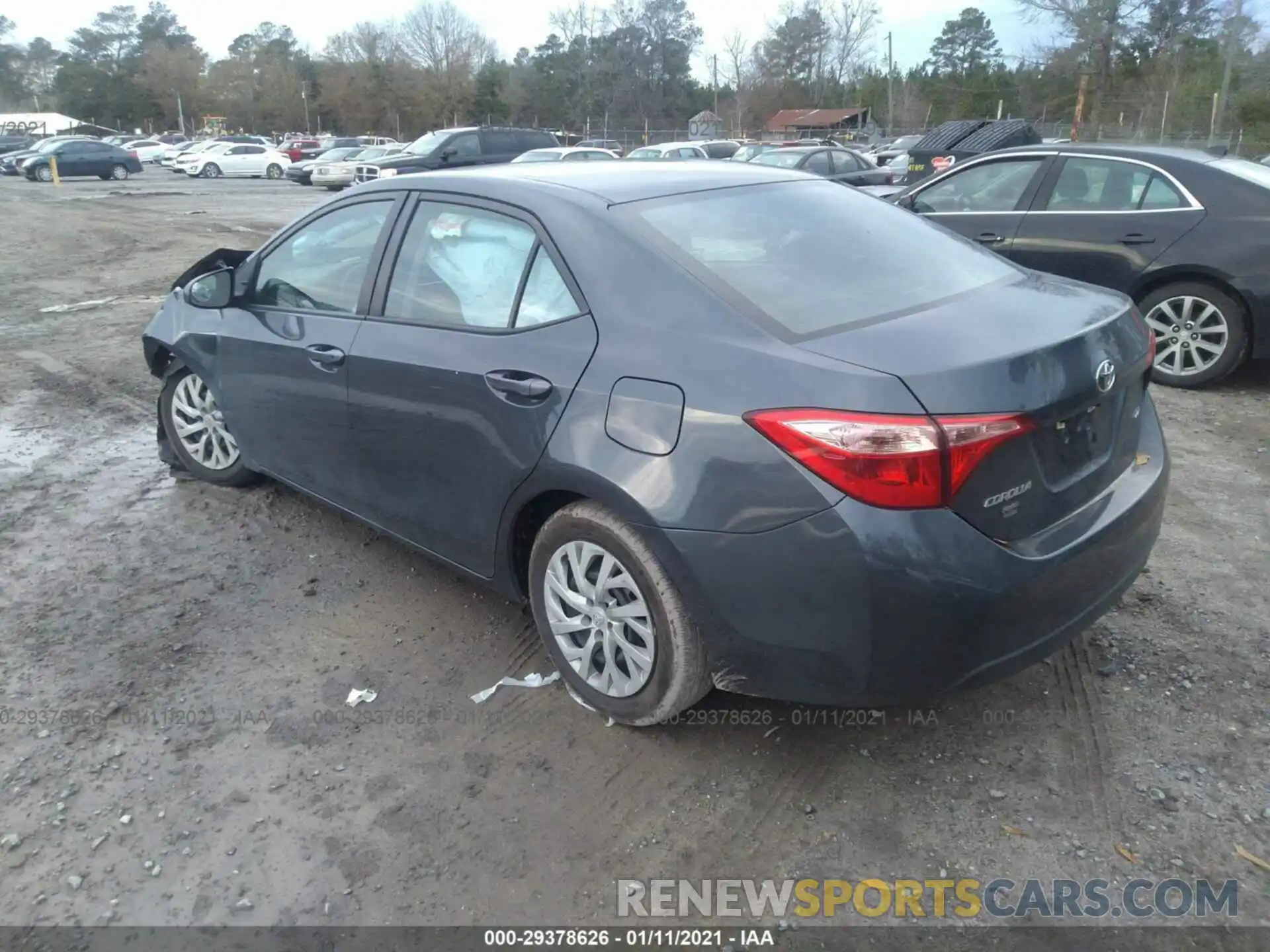 3 Photograph of a damaged car 5YFBURHEXKP862703 TOYOTA COROLLA 2019