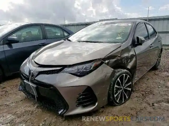 2 Photograph of a damaged car 5YFBURHEXKP862975 TOYOTA COROLLA 2019