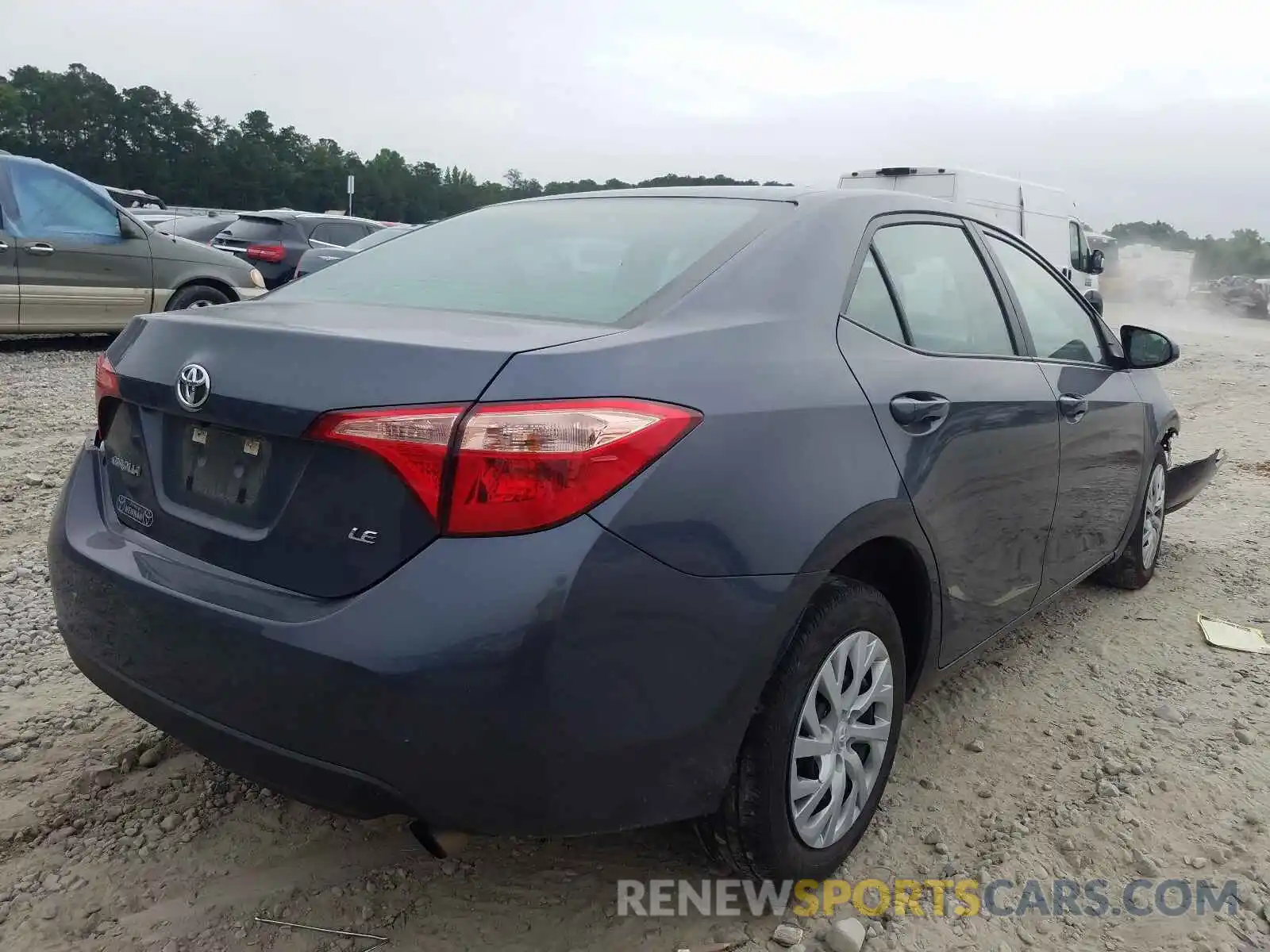 4 Photograph of a damaged car 5YFBURHEXKP863477 TOYOTA COROLLA 2019