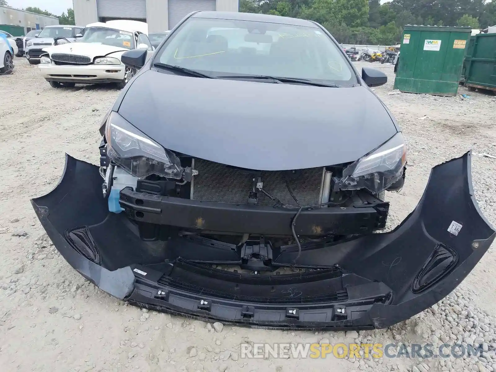 9 Photograph of a damaged car 5YFBURHEXKP863477 TOYOTA COROLLA 2019