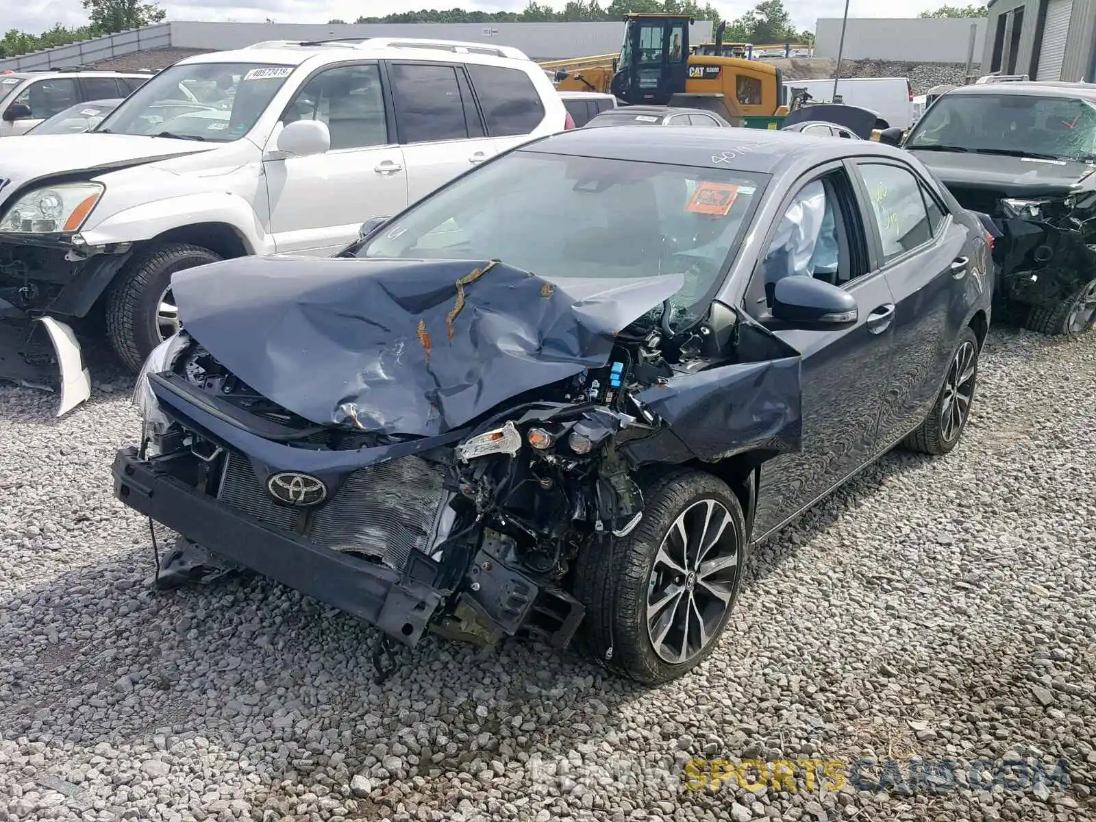 2 Photograph of a damaged car 5YFBURHEXKP863706 TOYOTA COROLLA 2019