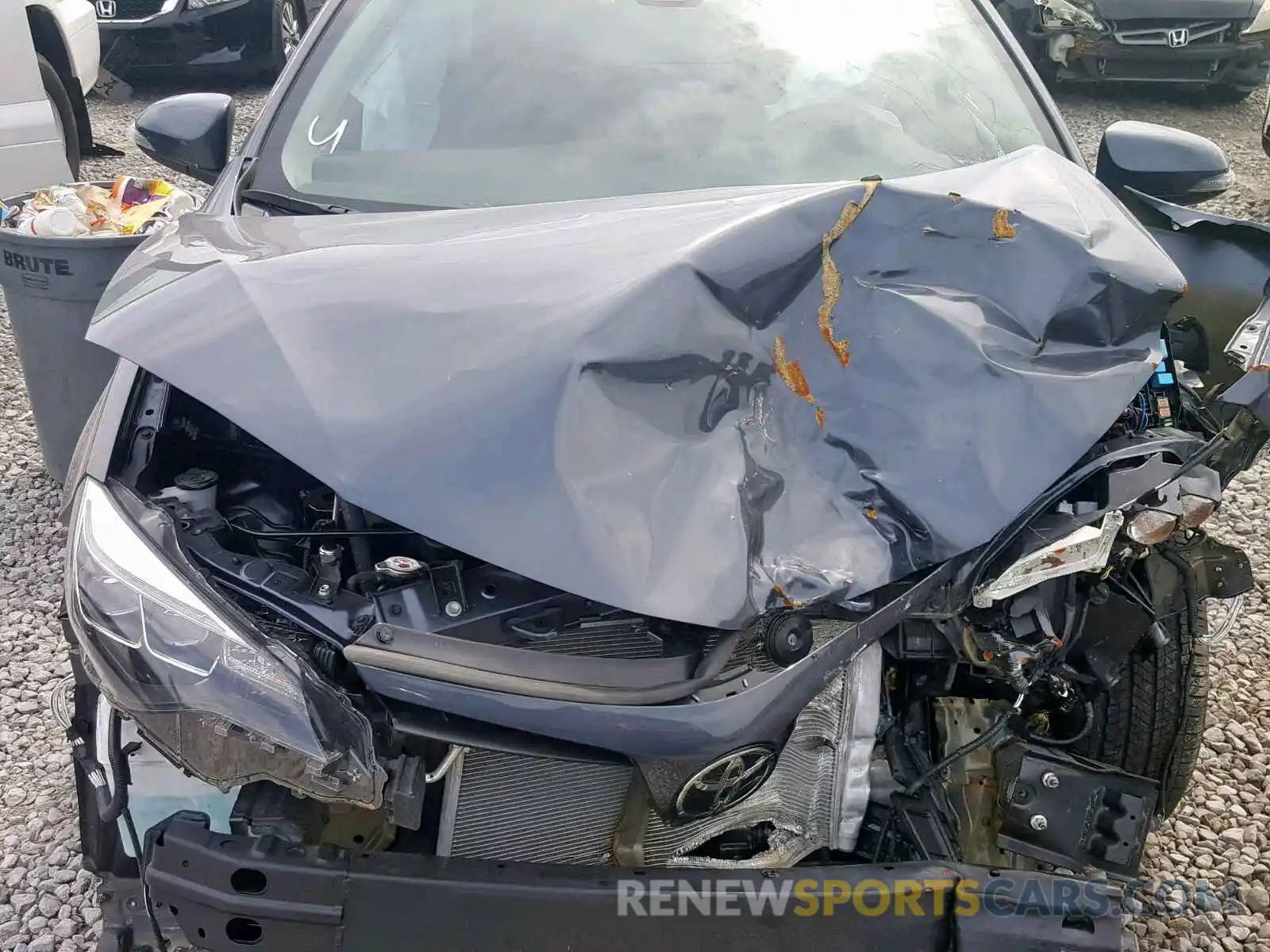 7 Photograph of a damaged car 5YFBURHEXKP863706 TOYOTA COROLLA 2019