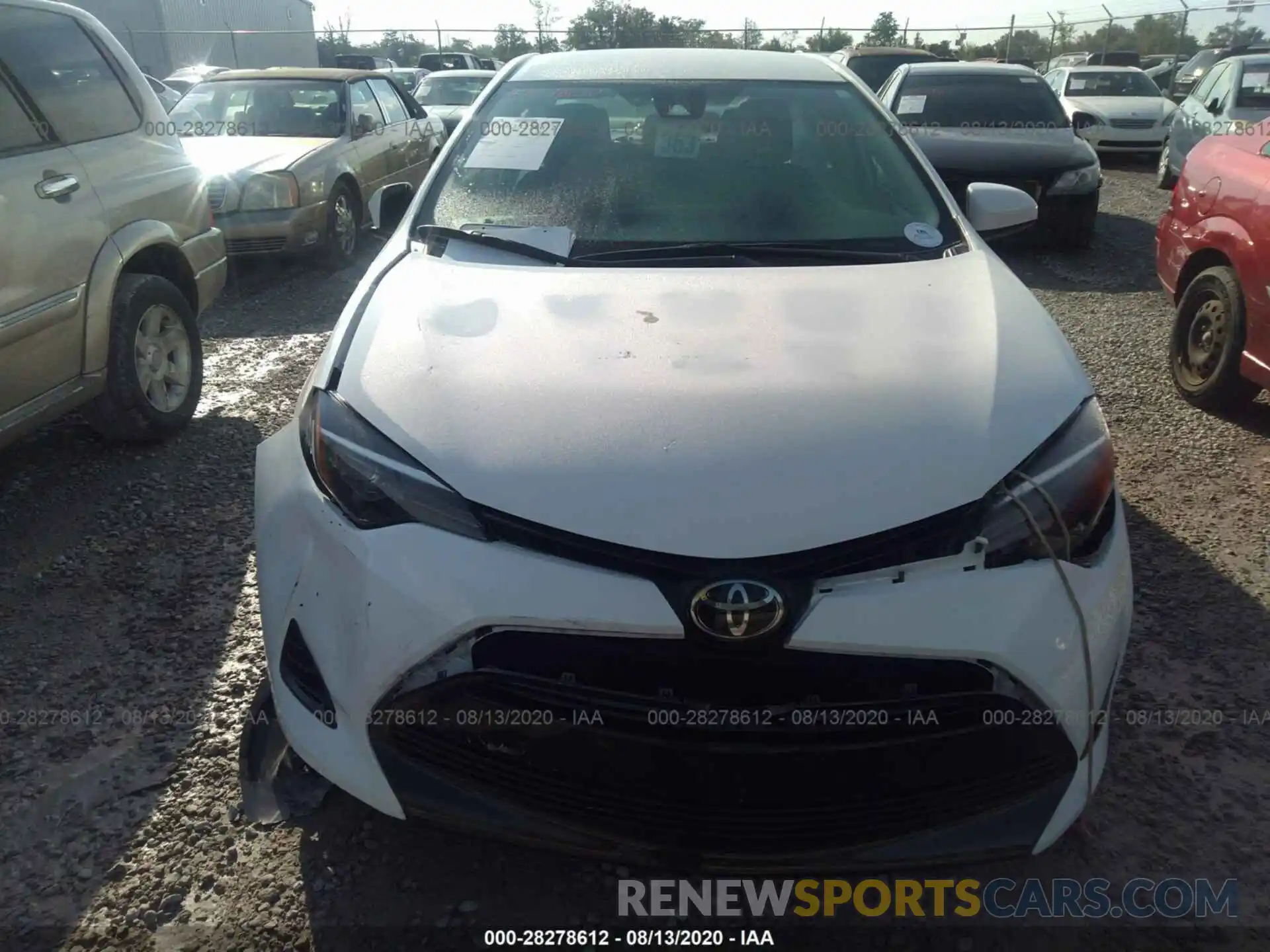 6 Photograph of a damaged car 5YFBURHEXKP863768 TOYOTA COROLLA 2019