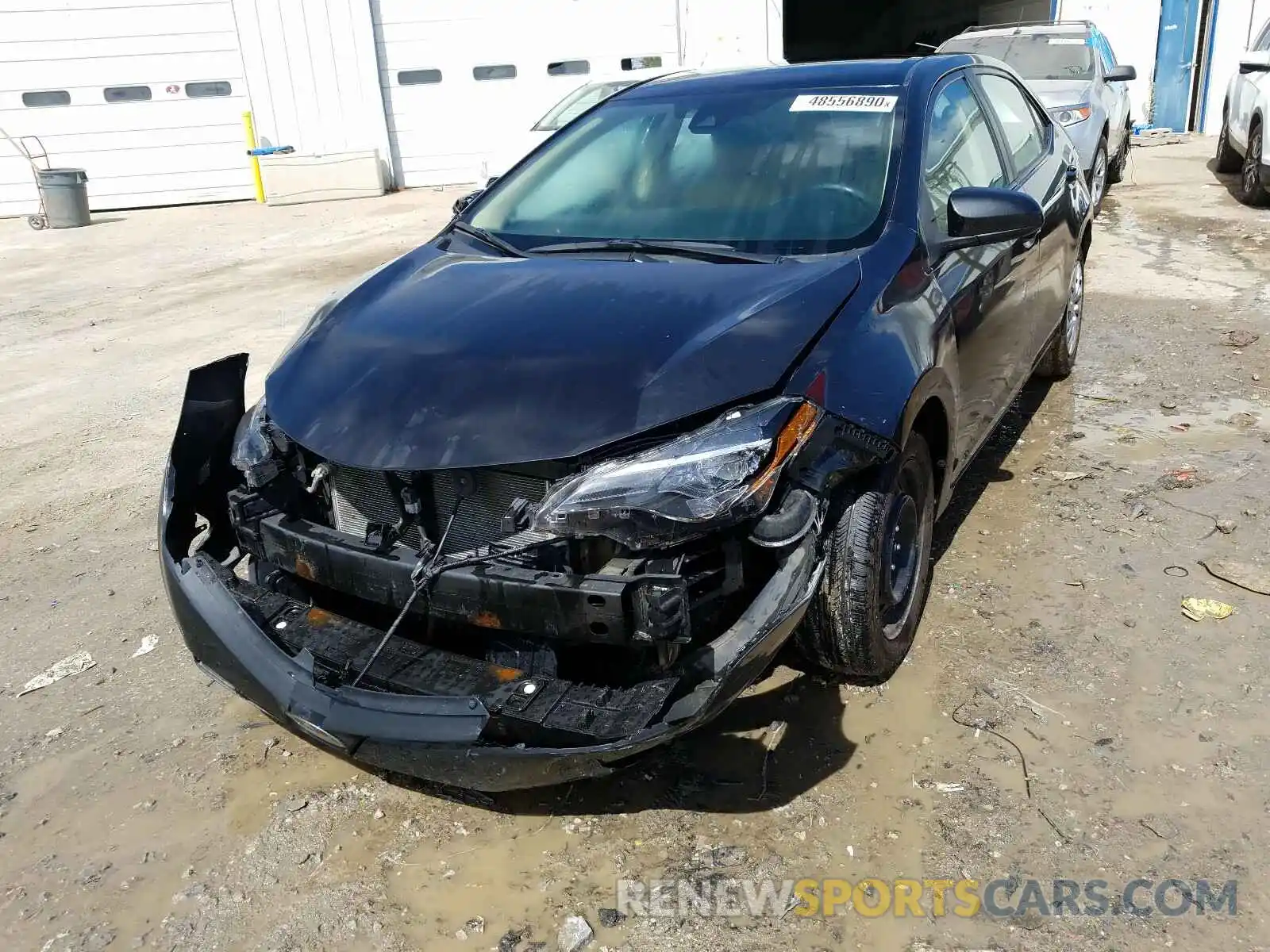 2 Photograph of a damaged car 5YFBURHEXKP864743 TOYOTA COROLLA 2019