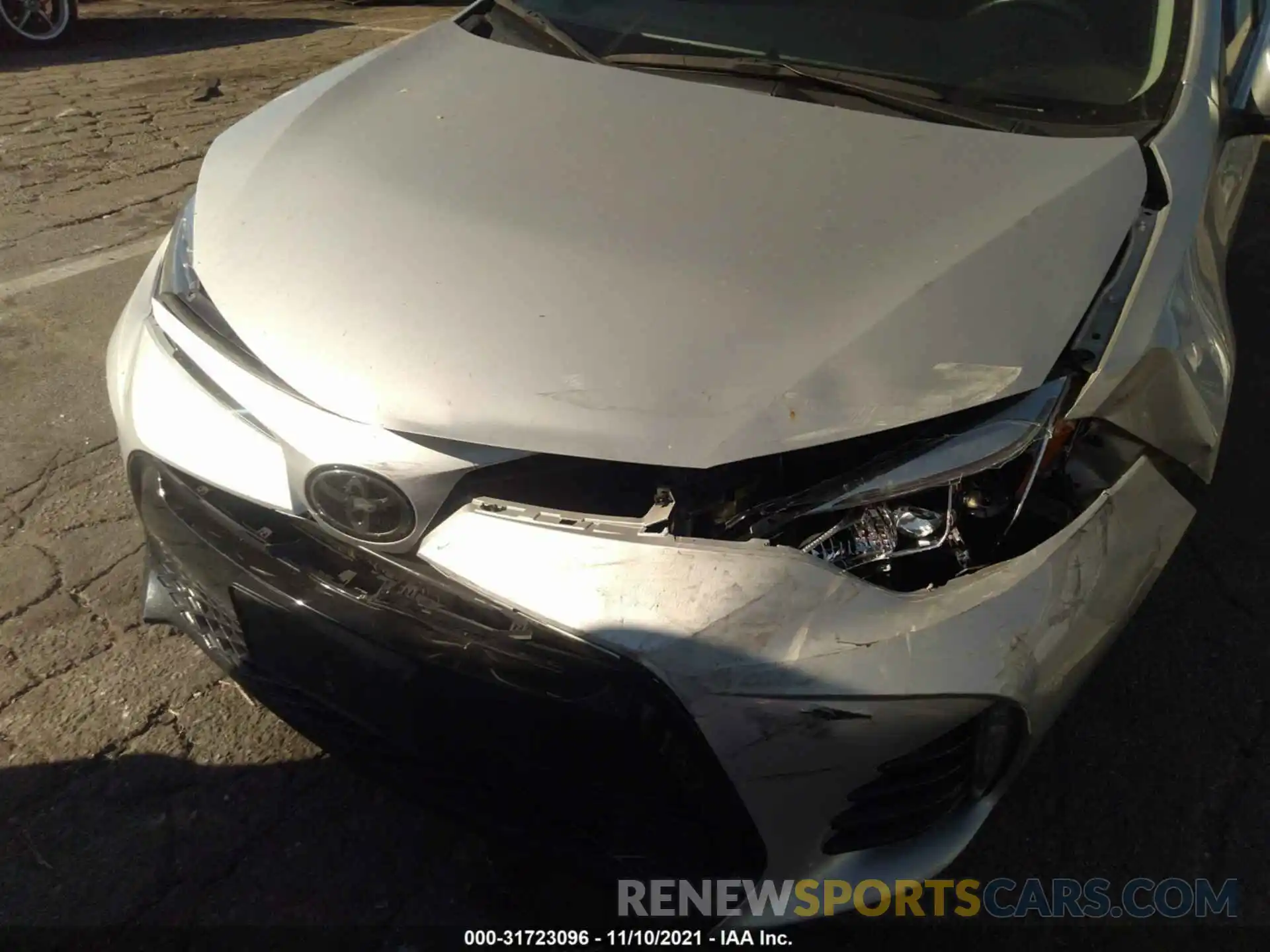 6 Photograph of a damaged car 5YFBURHEXKP865522 TOYOTA COROLLA 2019