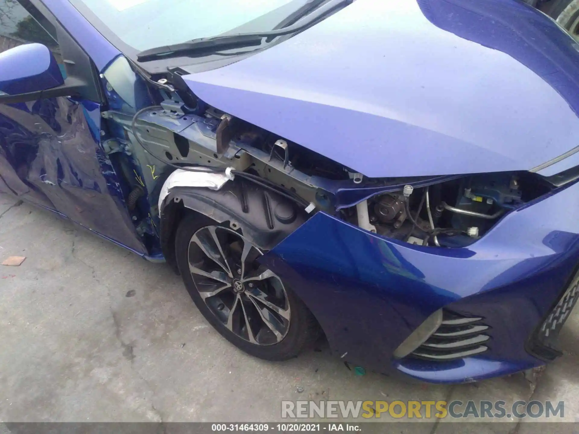 6 Photograph of a damaged car 5YFBURHEXKP866105 TOYOTA COROLLA 2019