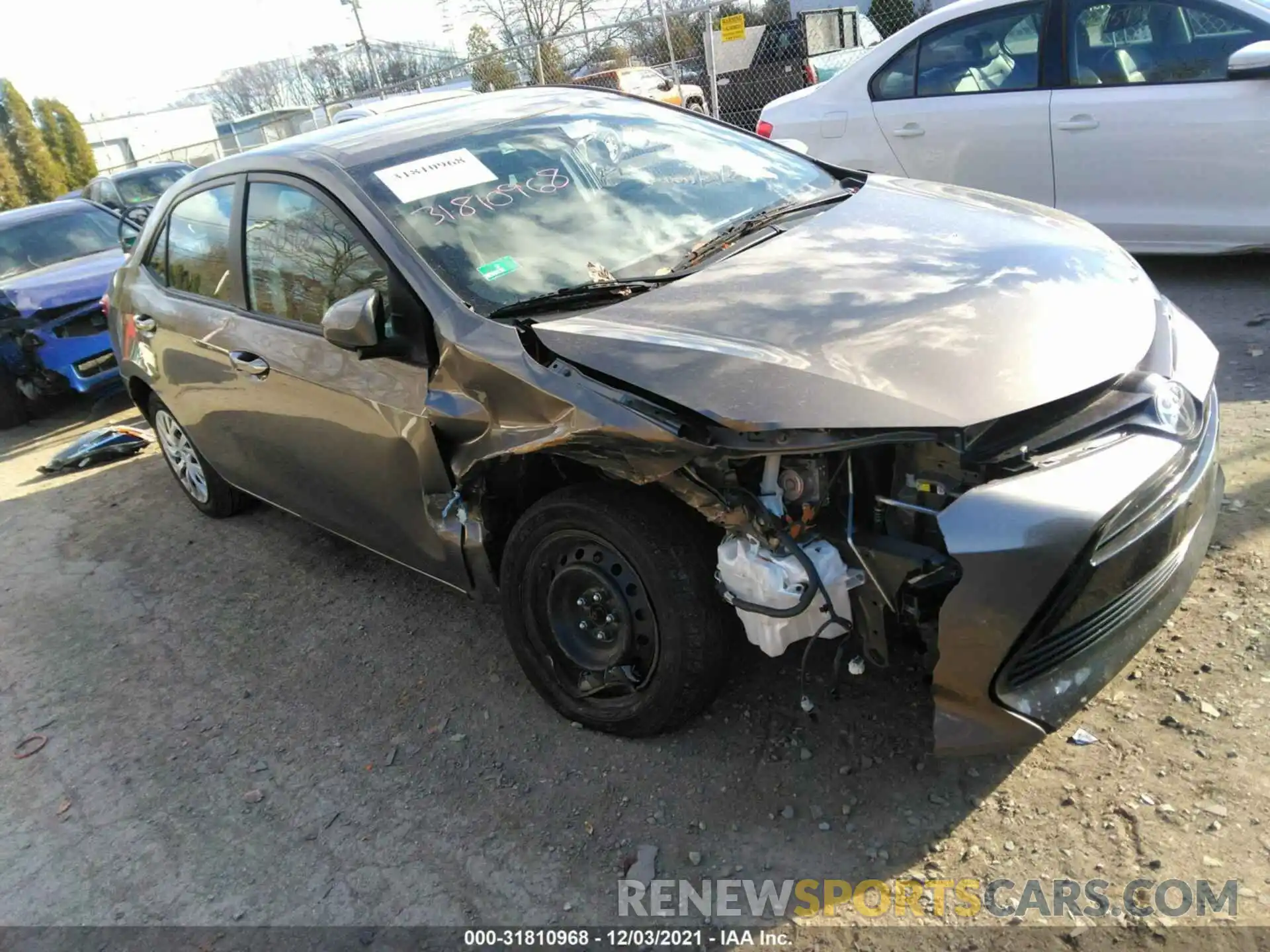 1 Photograph of a damaged car 5YFBURHEXKP866783 TOYOTA COROLLA 2019