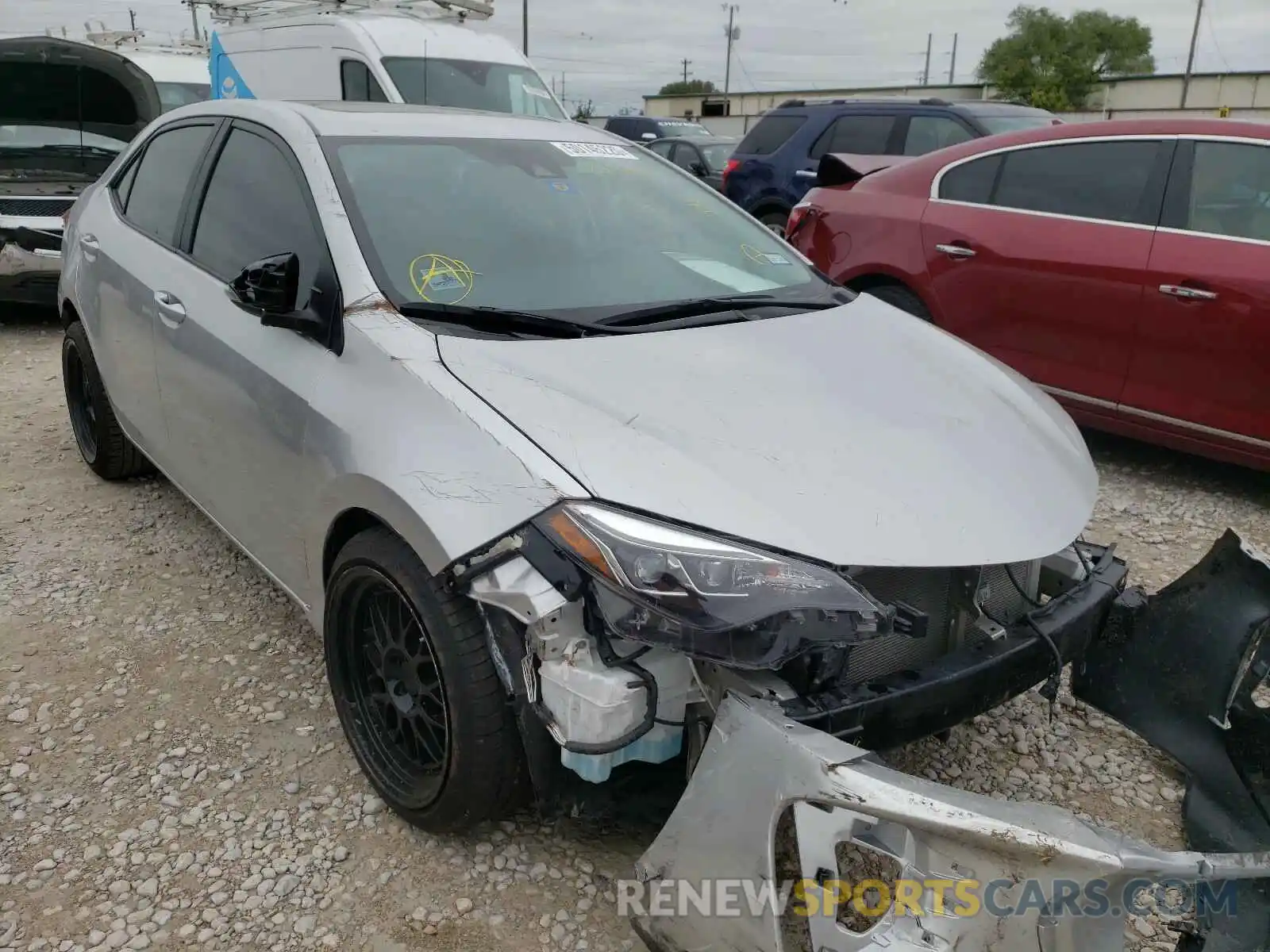 1 Photograph of a damaged car 5YFBURHEXKP867402 TOYOTA COROLLA 2019