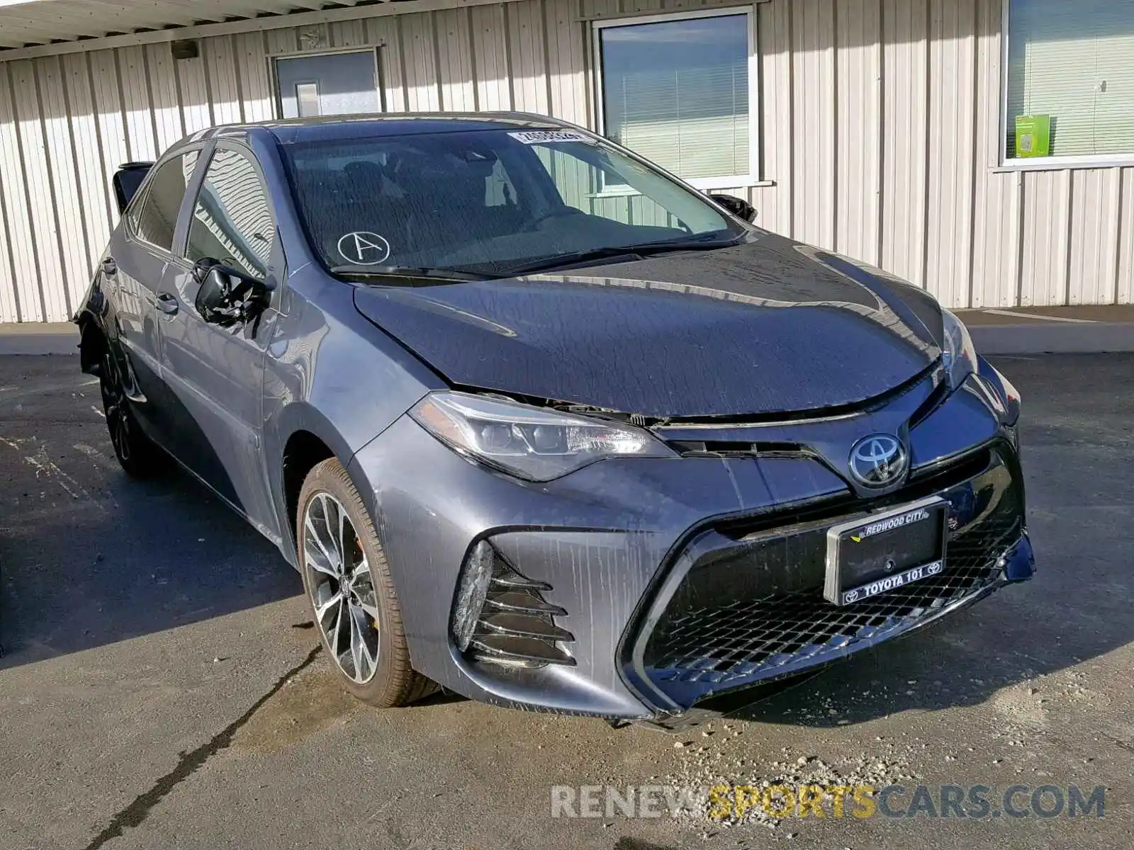 1 Photograph of a damaged car 5YFBURHEXKP867514 TOYOTA COROLLA 2019