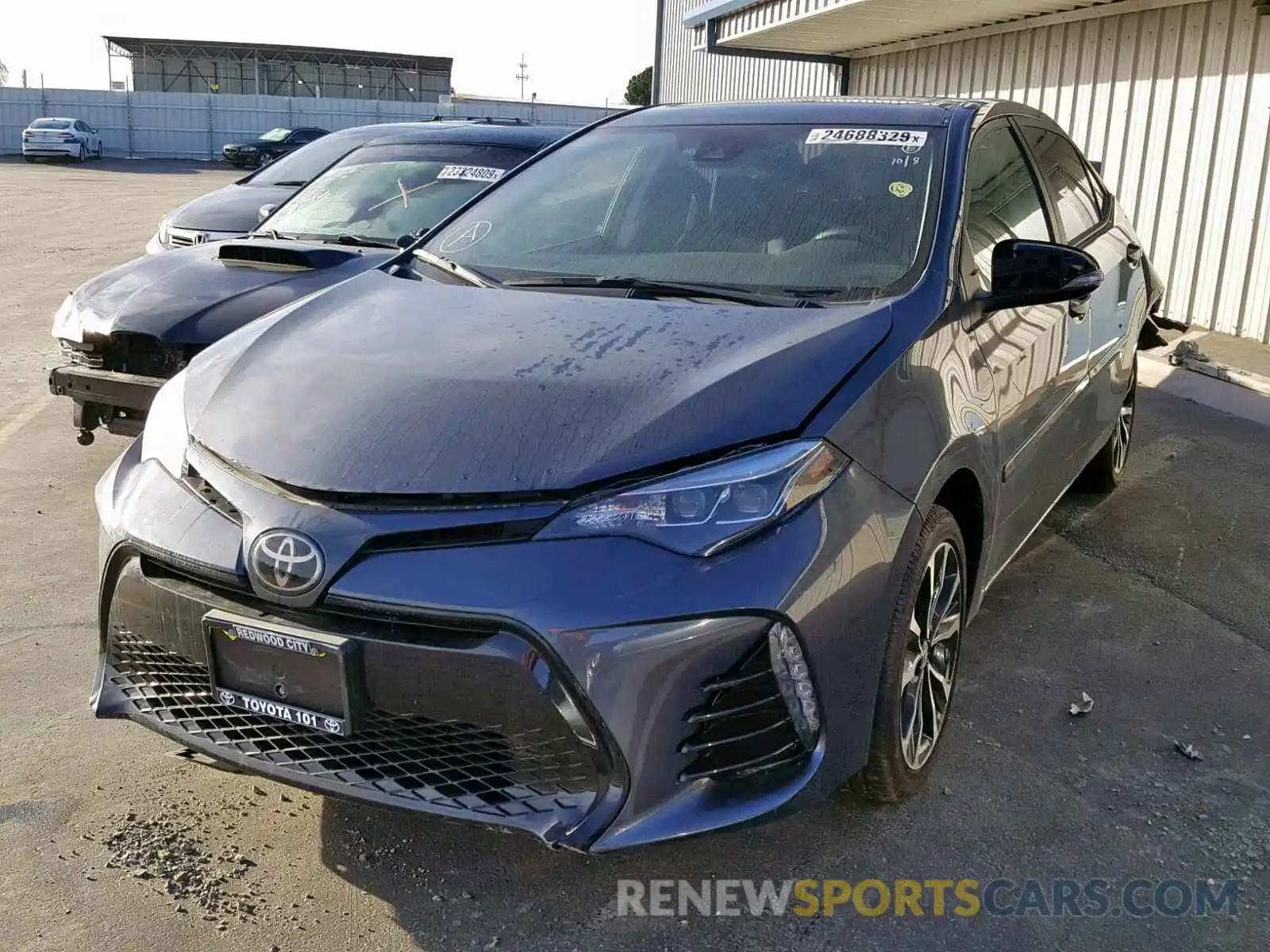 2 Photograph of a damaged car 5YFBURHEXKP867514 TOYOTA COROLLA 2019