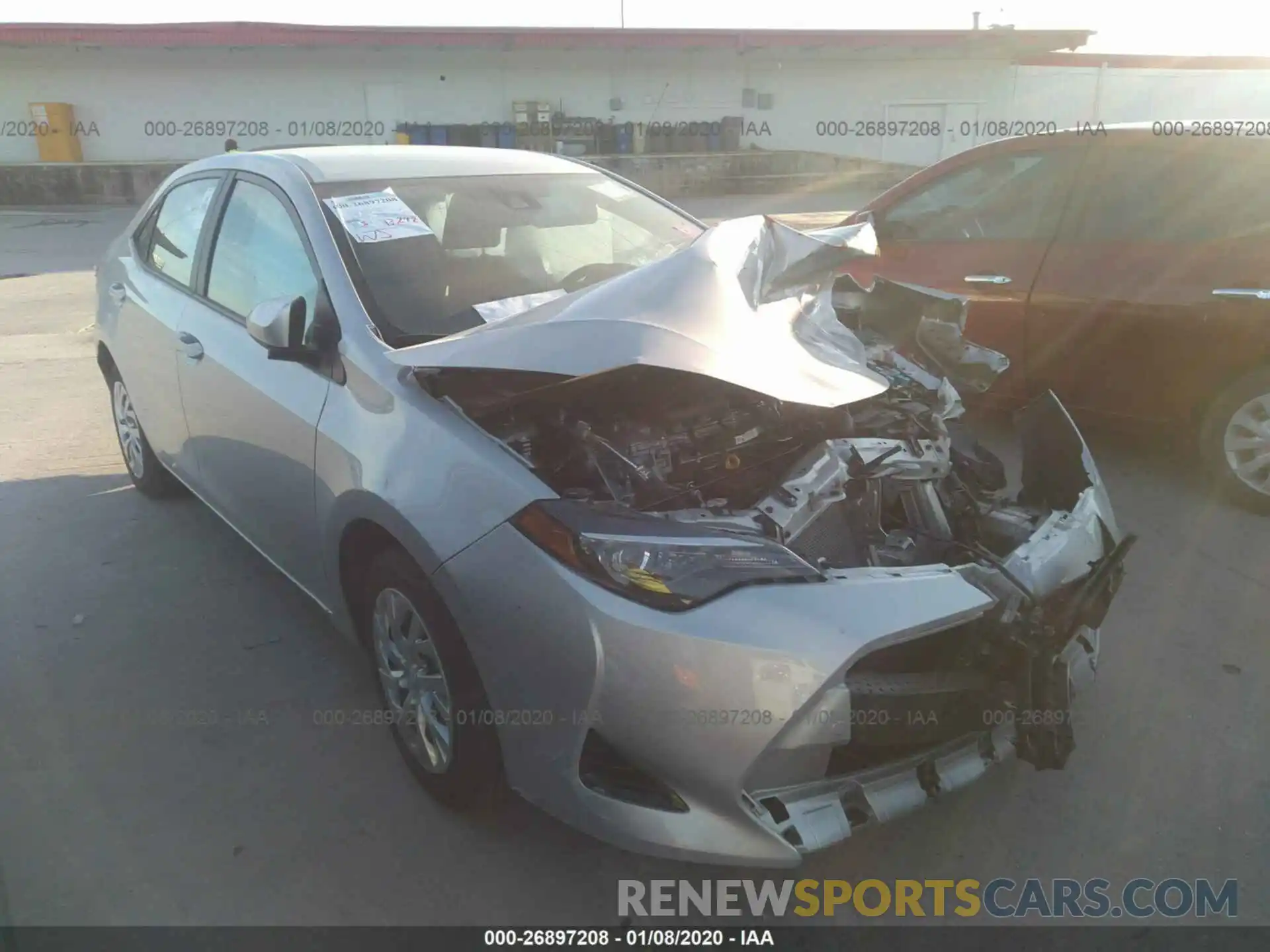 1 Photograph of a damaged car 5YFBURHEXKP868534 TOYOTA COROLLA 2019