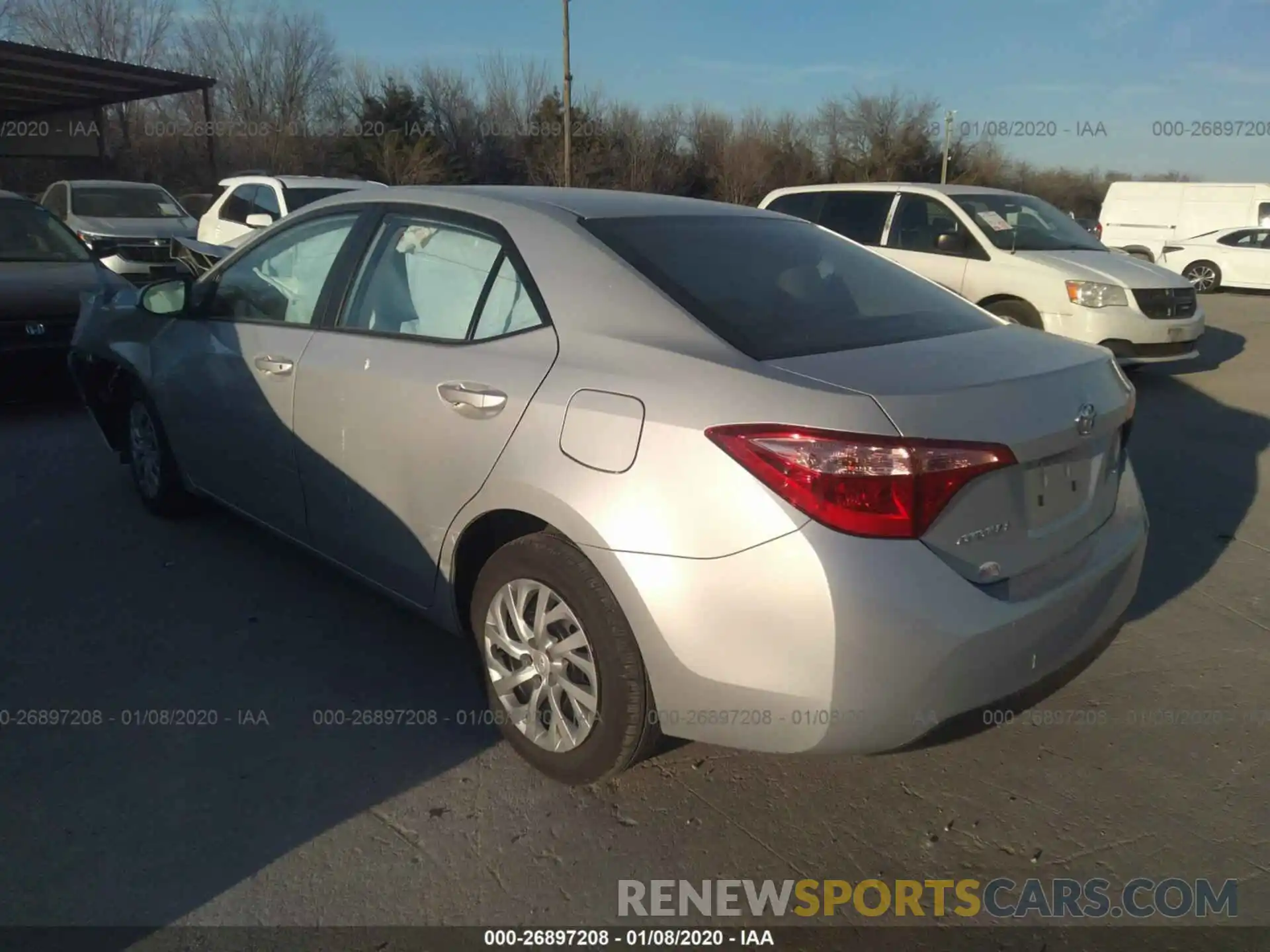 3 Photograph of a damaged car 5YFBURHEXKP868534 TOYOTA COROLLA 2019