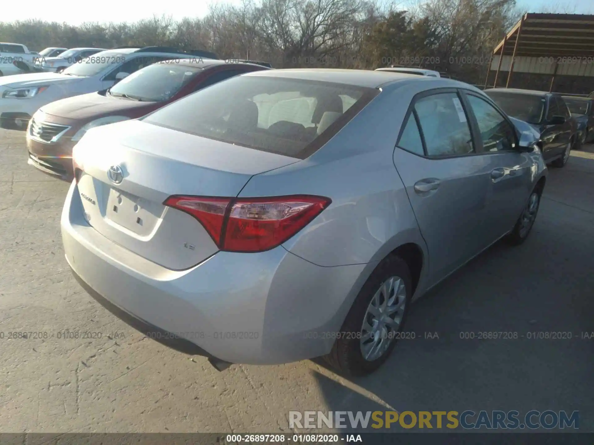 4 Photograph of a damaged car 5YFBURHEXKP868534 TOYOTA COROLLA 2019