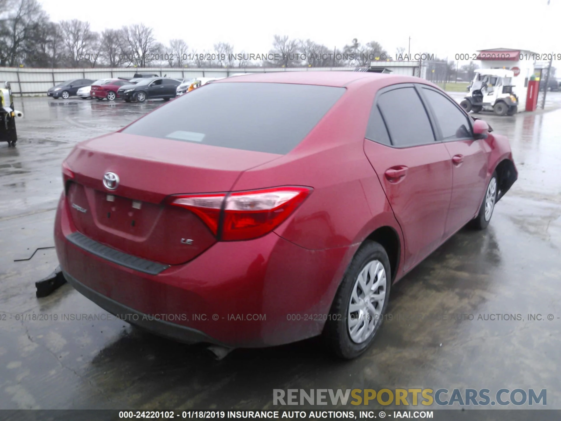 4 Photograph of a damaged car 5YFBURHEXKP868968 TOYOTA COROLLA 2019