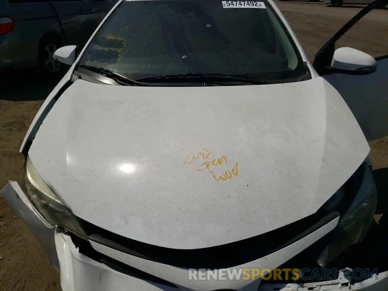 7 Photograph of a damaged car 5YFBURHEXKP870087 TOYOTA COROLLA 2019