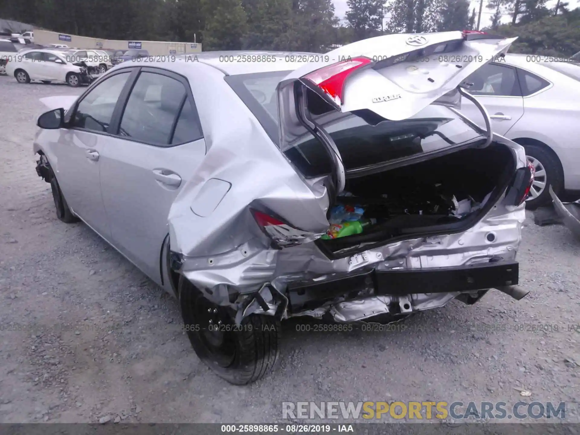 3 Photograph of a damaged car 5YFBURHEXKP870395 TOYOTA COROLLA 2019