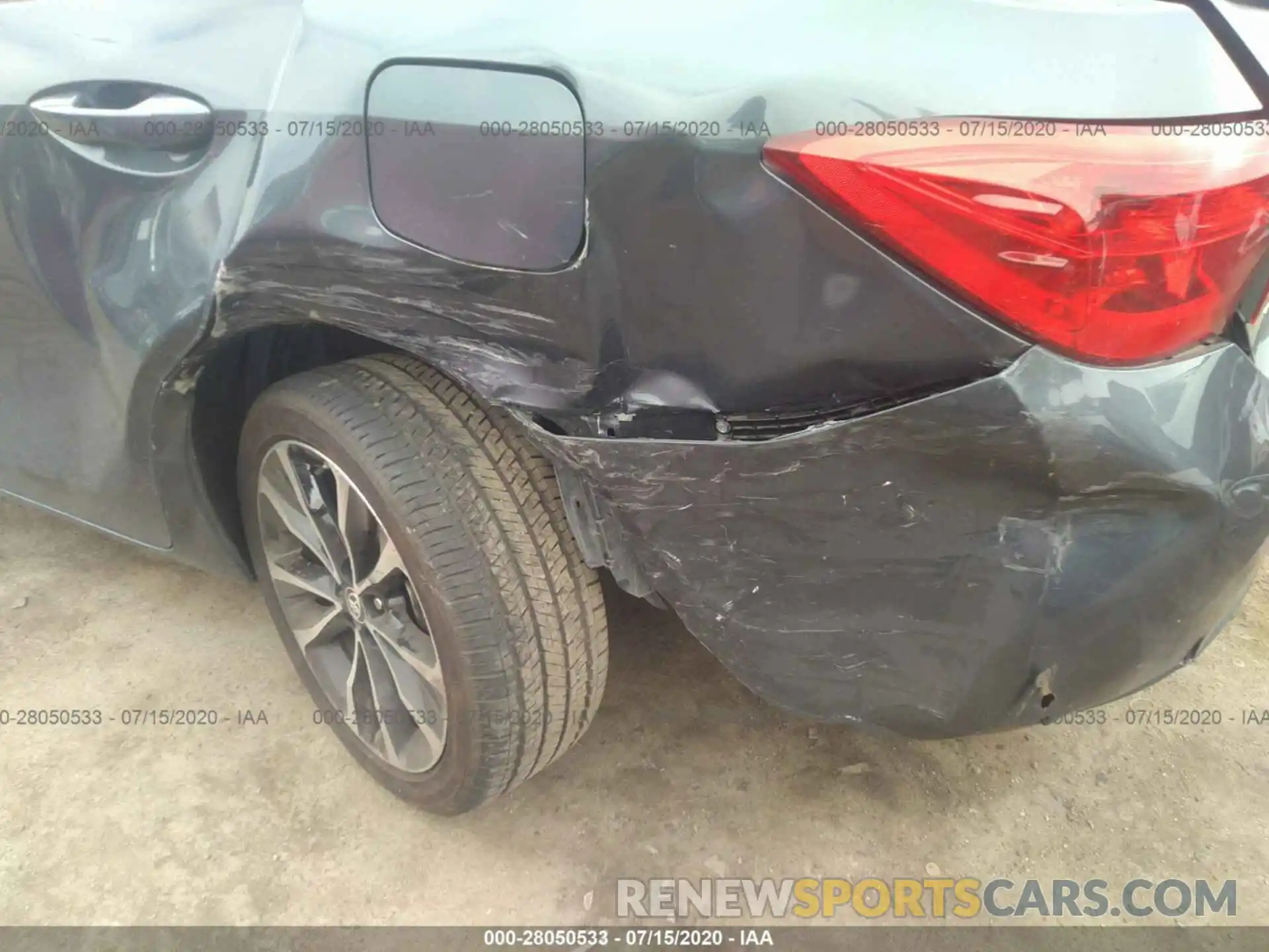 6 Photograph of a damaged car 5YFBURHEXKP870655 TOYOTA COROLLA 2019